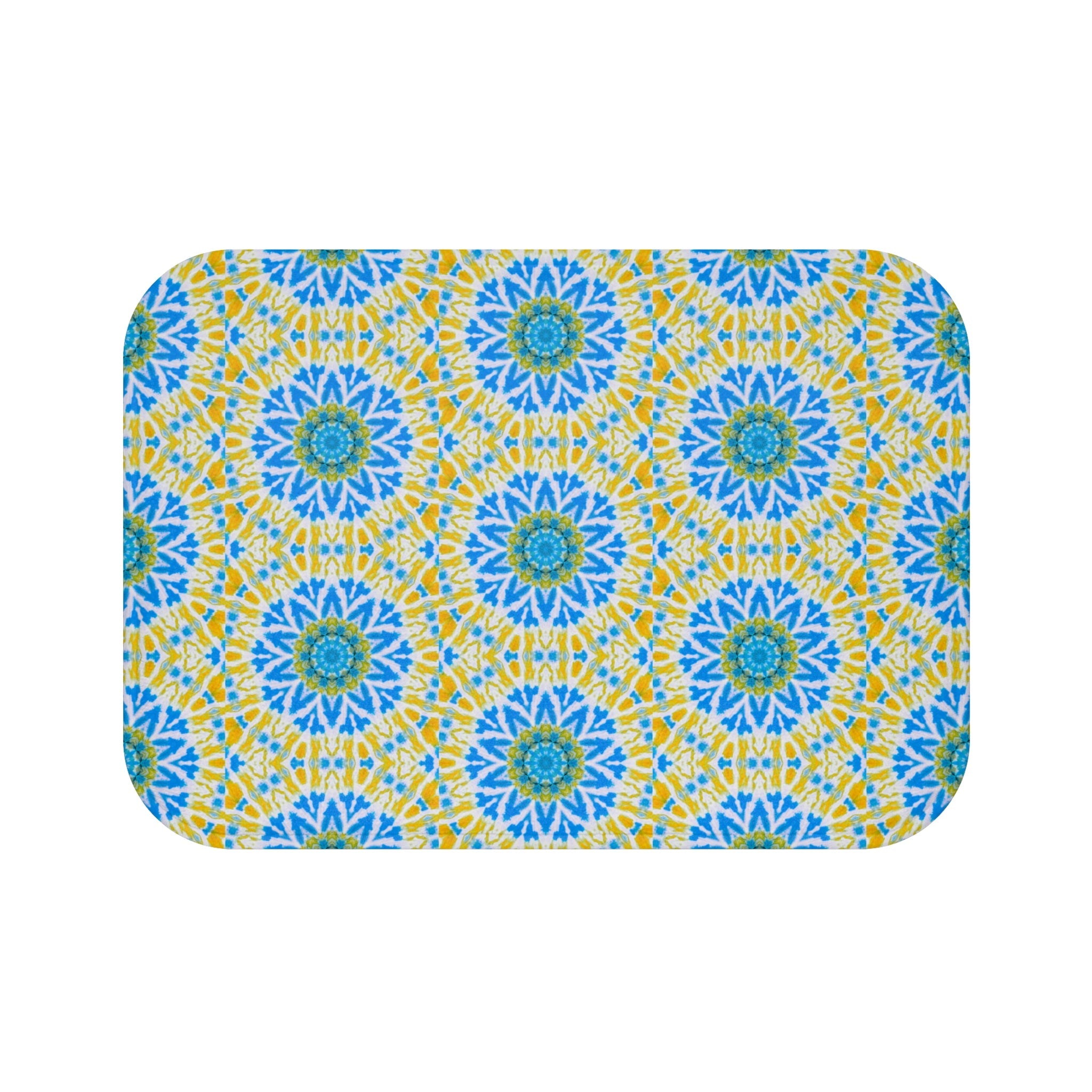 "GETA" Cymatic Print Bath Mat