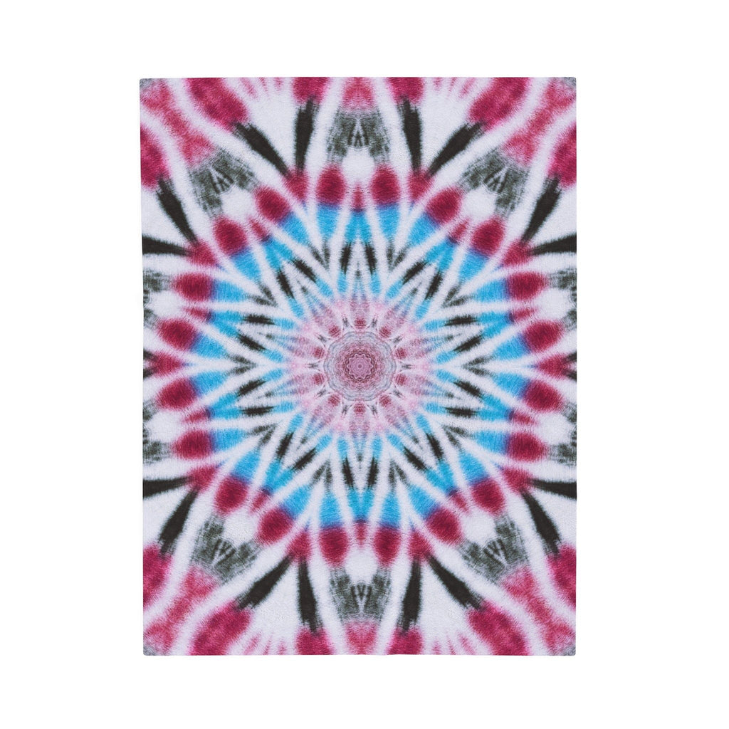 “HYP3R” Cymatic Velveteen Plush Blanket