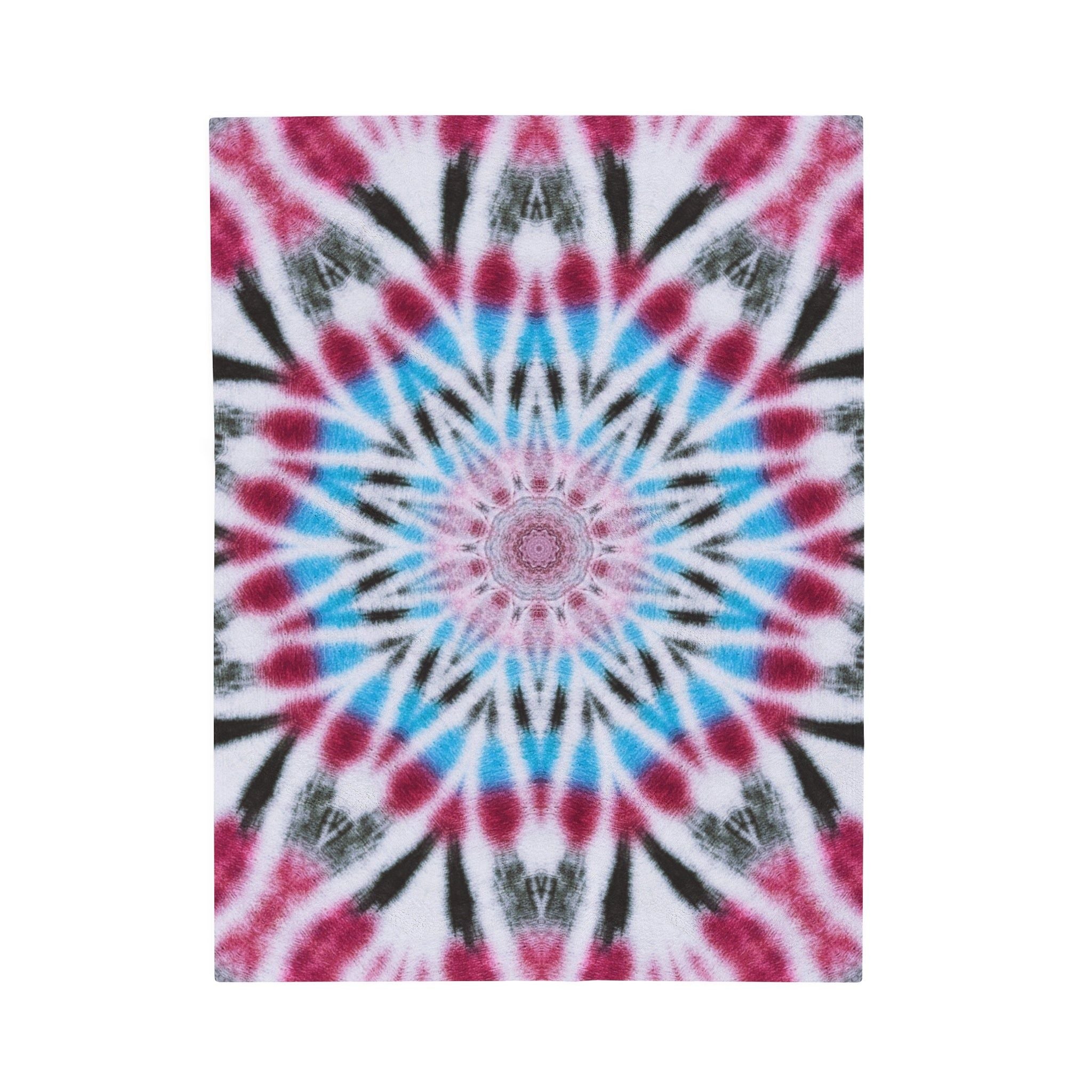 “HYP3R” Cymatic Velveteen Plush Blanket