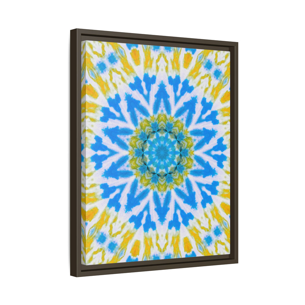 "GETA" Cymatic Framed Matte Canvas