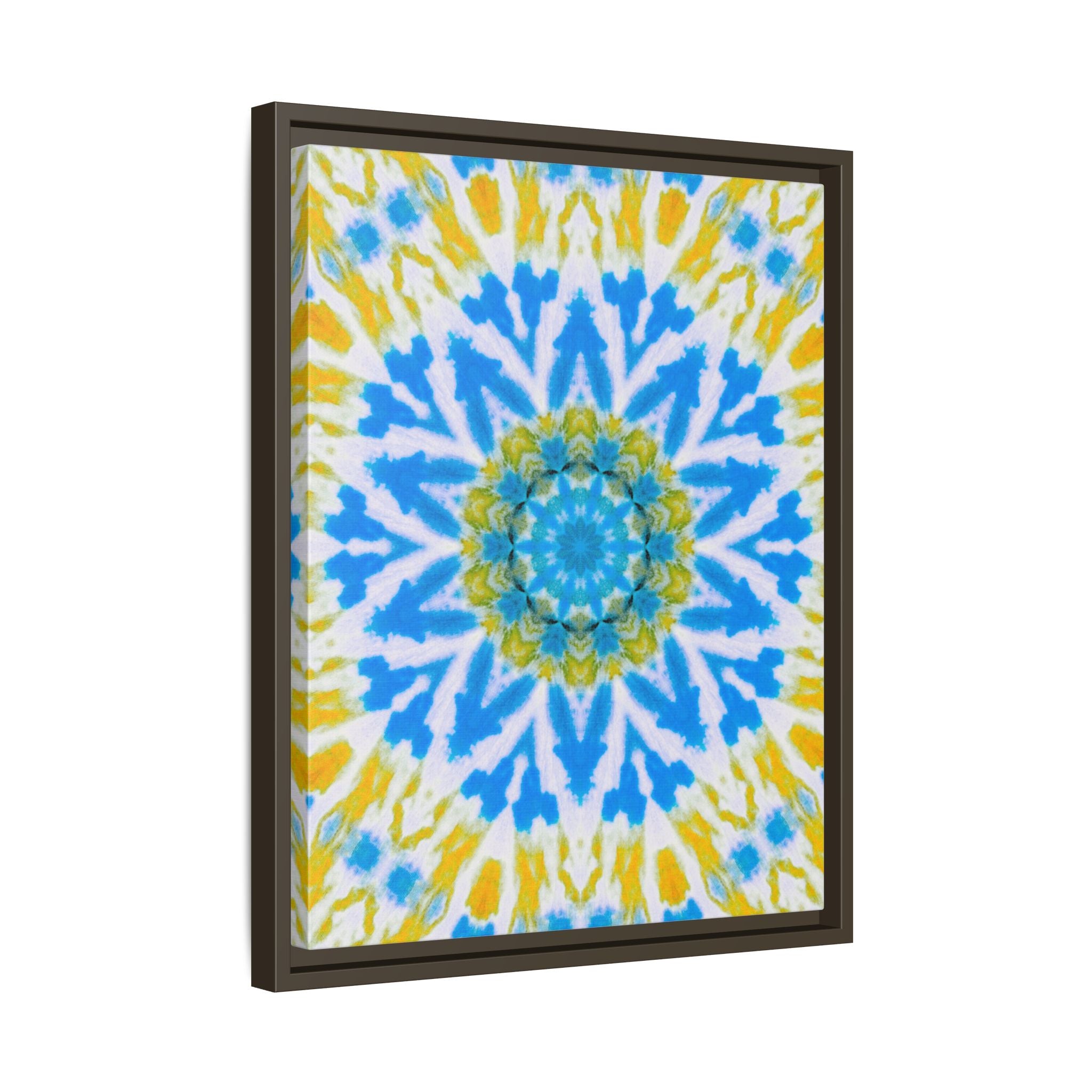 "GETA" Cymatic Framed Matte Canvas