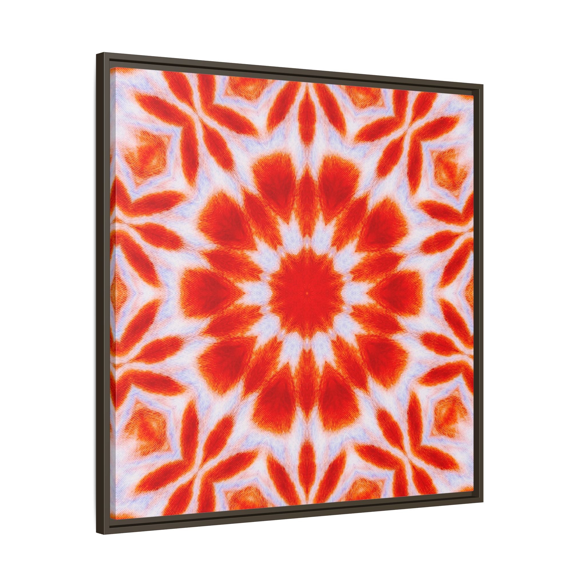 "SACRAL" Cymatic Framed Matte Canvas