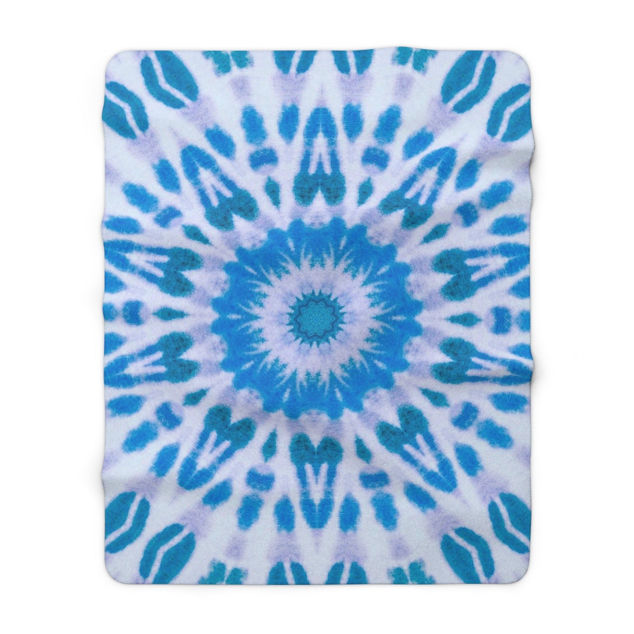 "E-VEIL I" Cymatic Sherpa Fleece Blanket