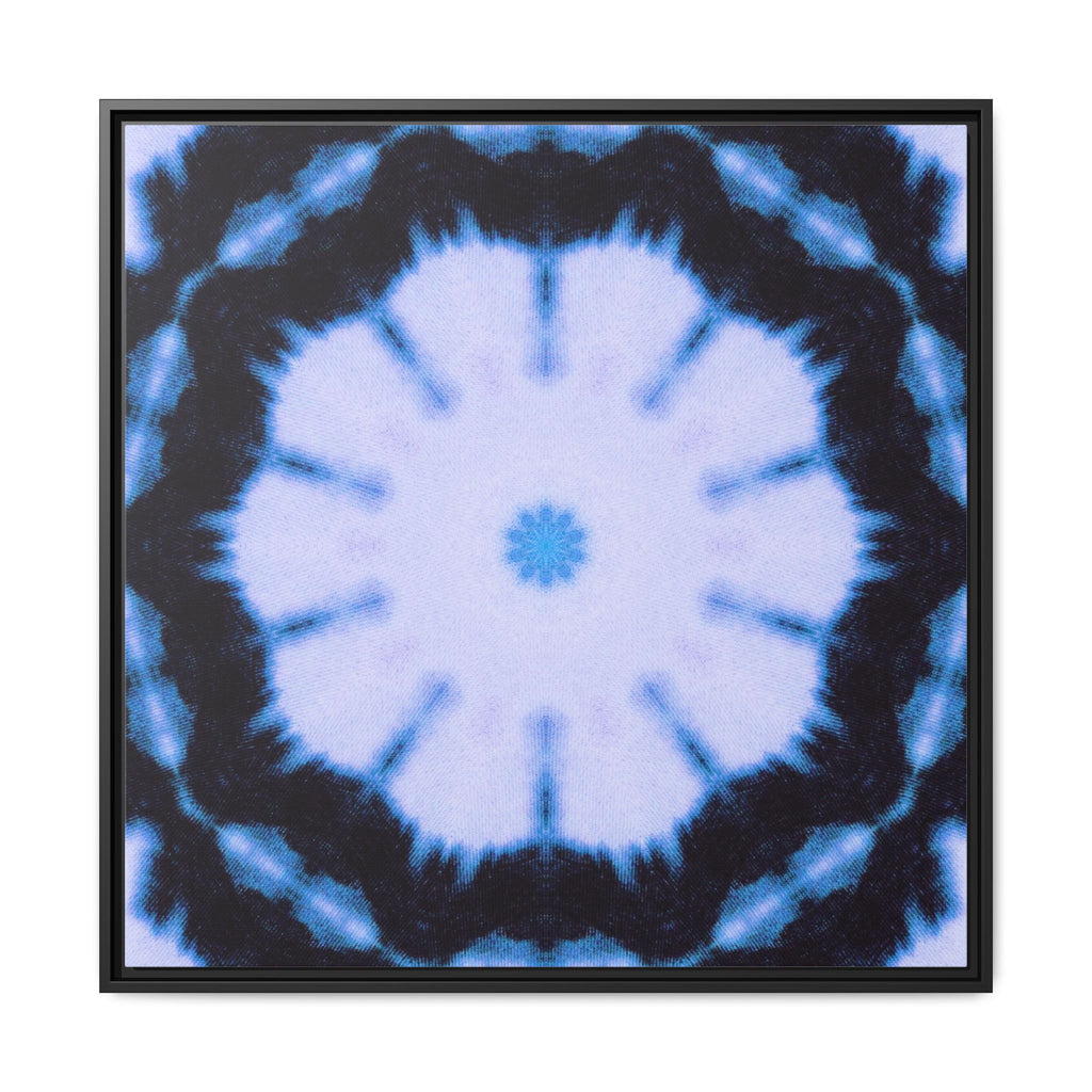 "SNWFLK" Cymatic Framed Matte Canvas