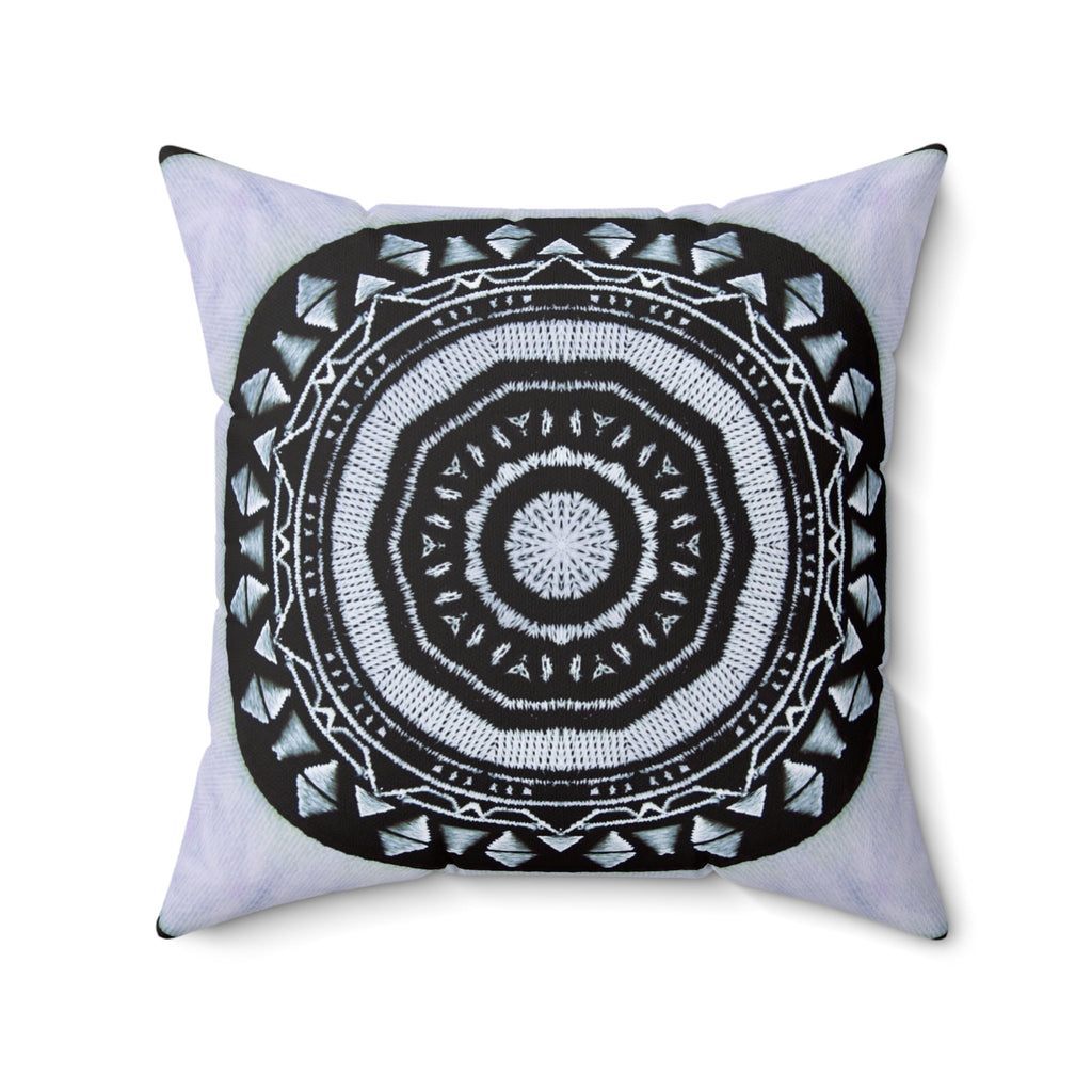 "MAYA" Cymatic Print Square Cushion