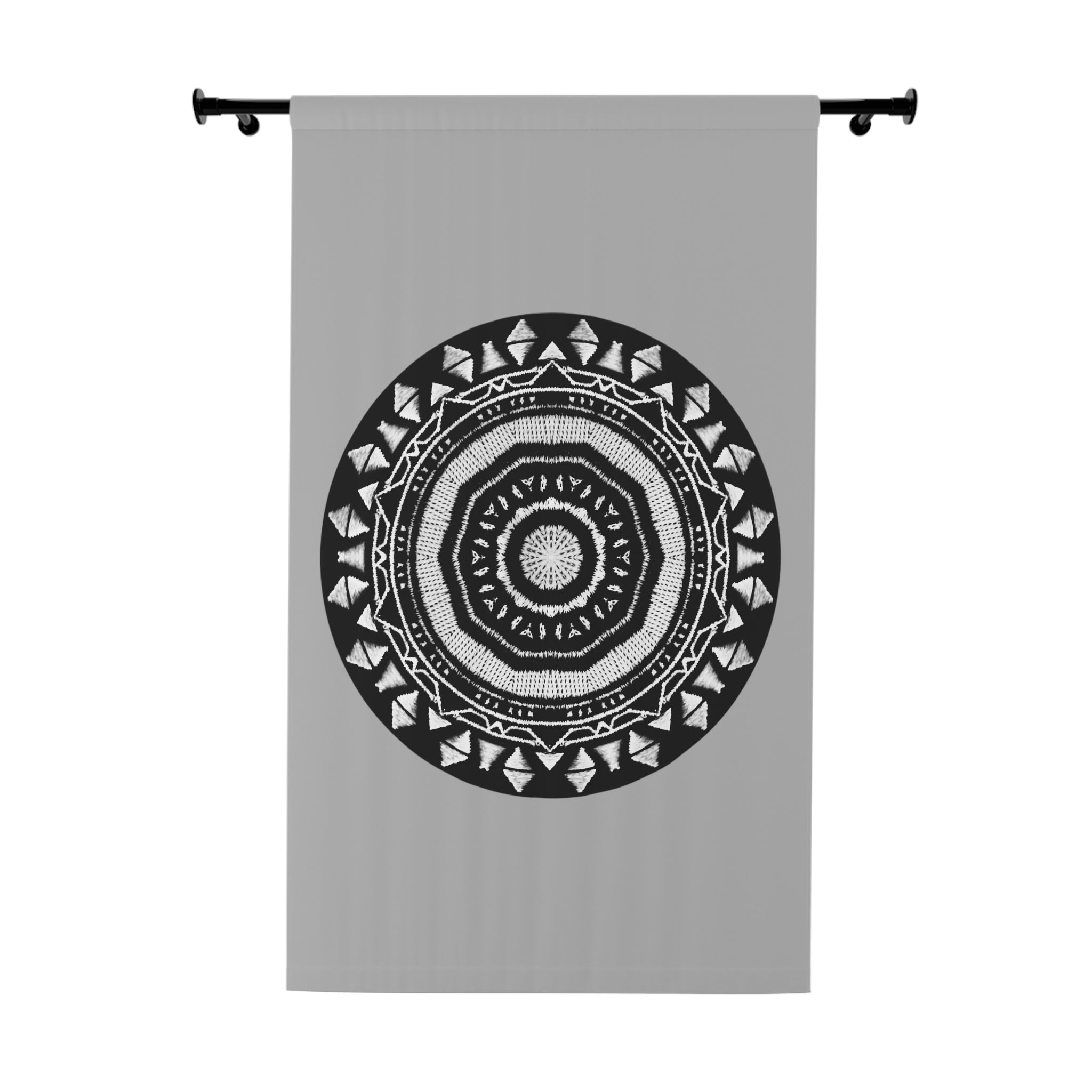 "MAYA" Cymatic Print Window Curtain