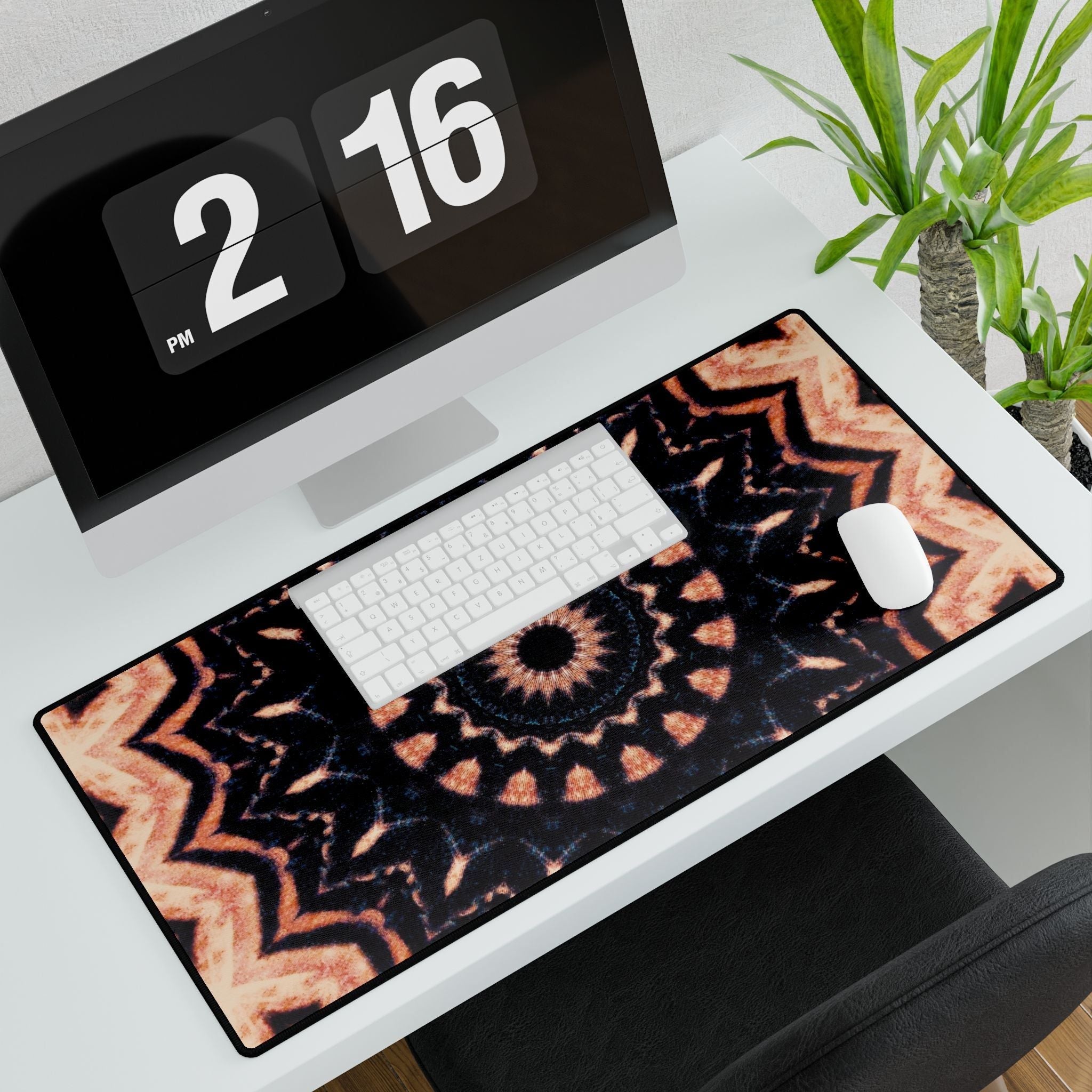 “TRIBAL” Cymatic Office Desk Mat