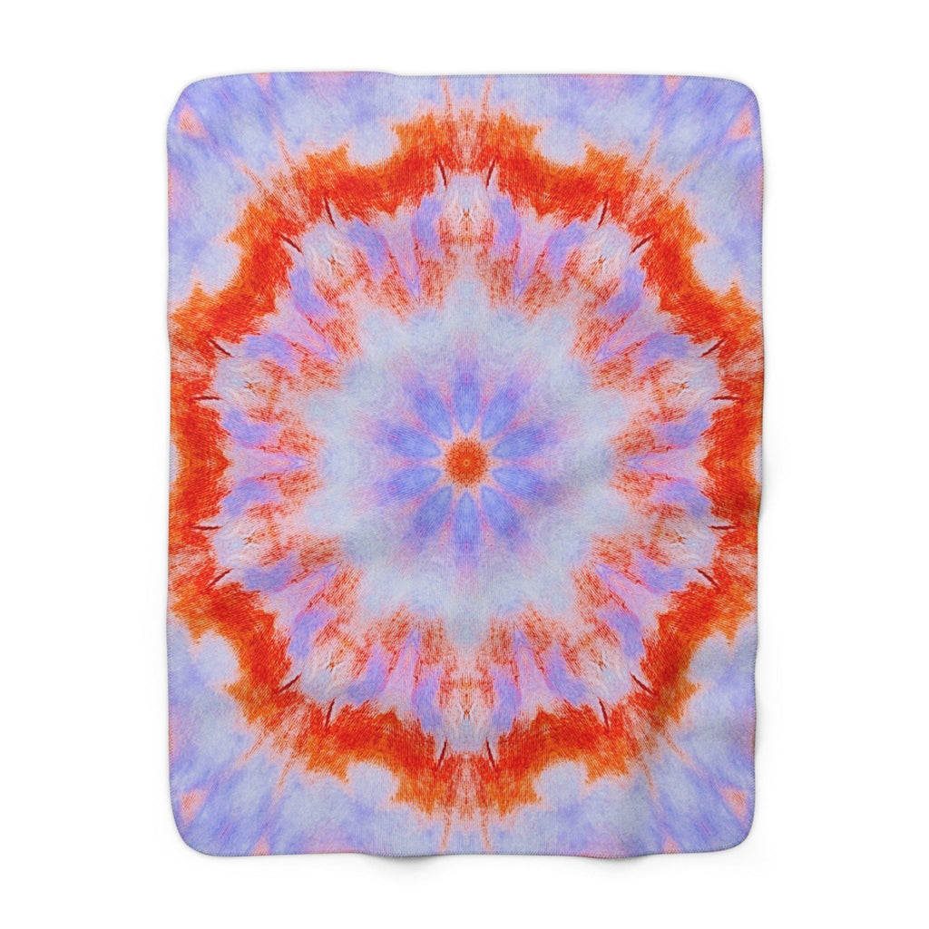 "NEBU" Cymatic Sherpa Fleece Blanket