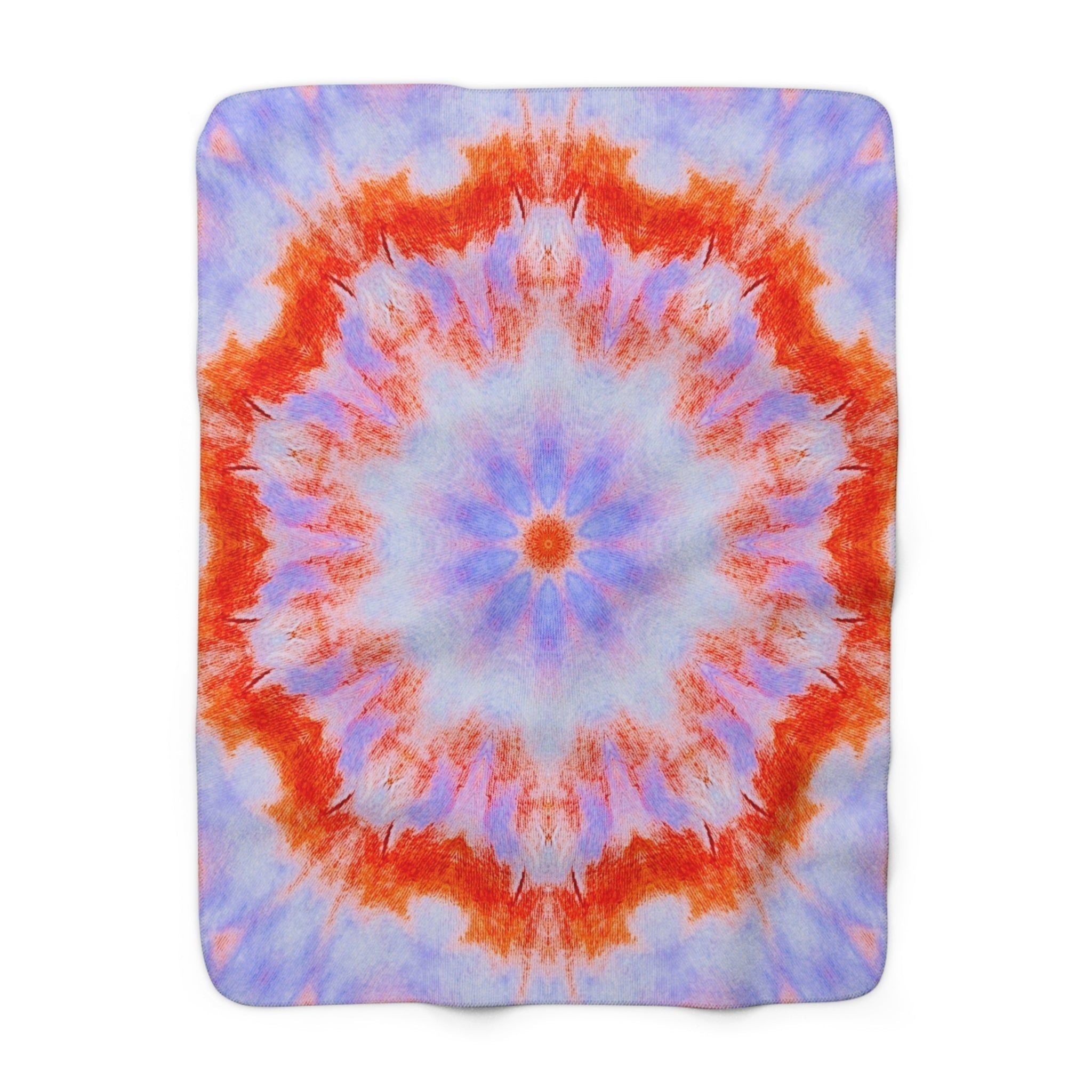 "NEBU" Cymatic Sherpa Fleece Blanket