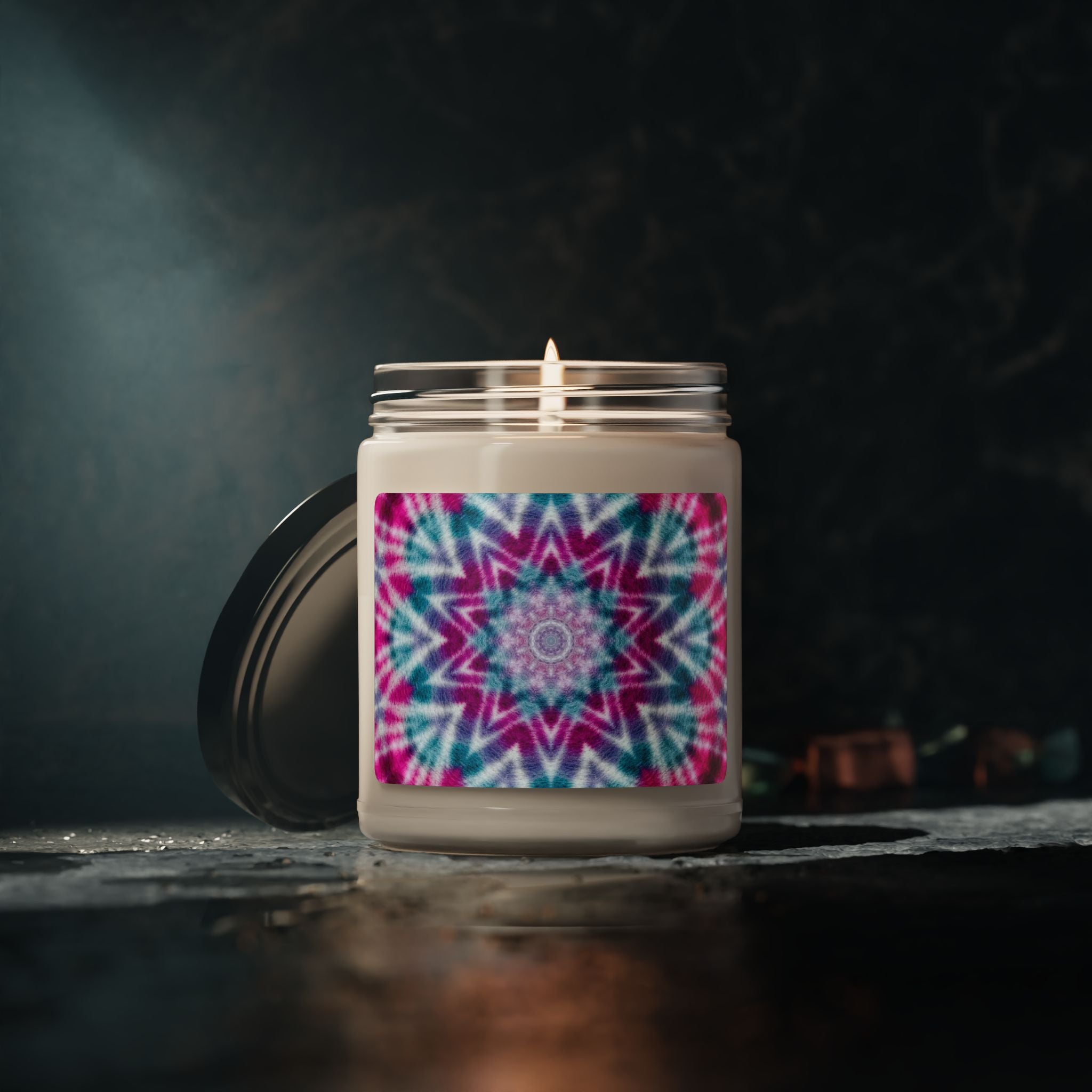 “ULTRAVIOL3T” Cymatic Scented Soy Candle 9oz