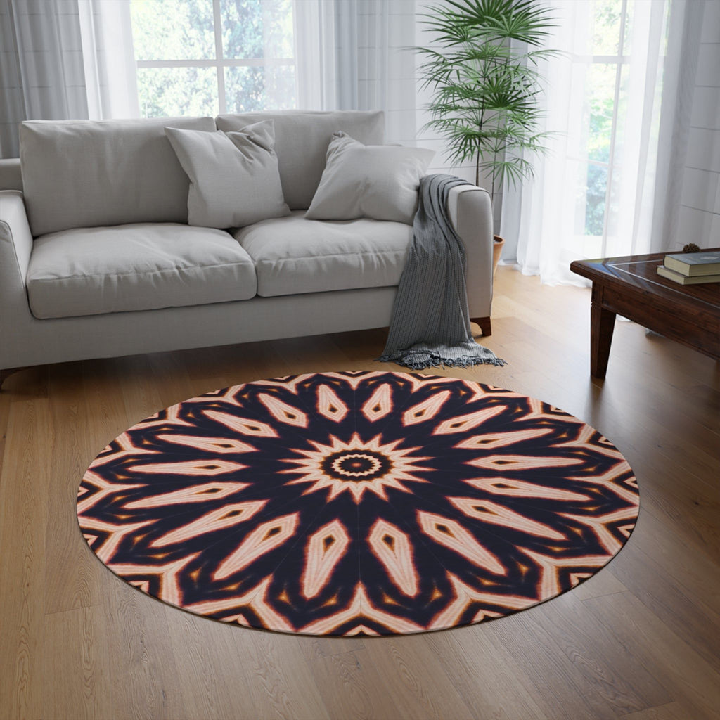 “E-CLPS-2” Cymatic Round Rug