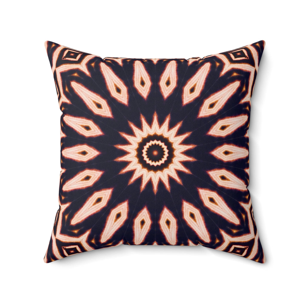 "E-CLPS 2" Cymatic Print Square Cushion