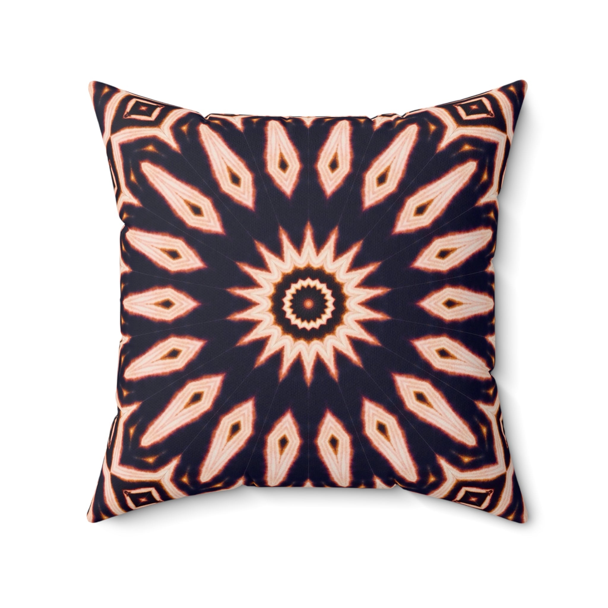 "E-CLPS 2" Cymatic Print Square Cushion