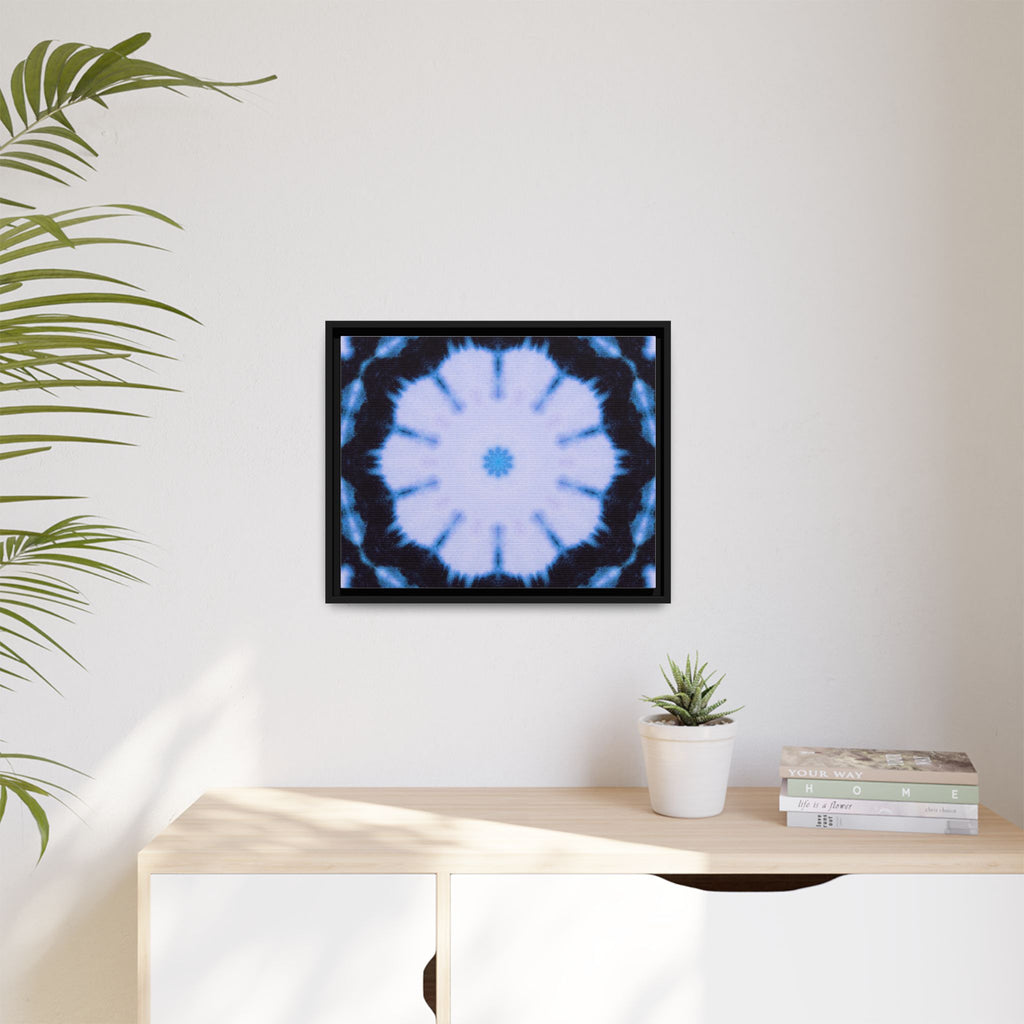 "SNWFLK" Cymatic Framed Matte Canvas