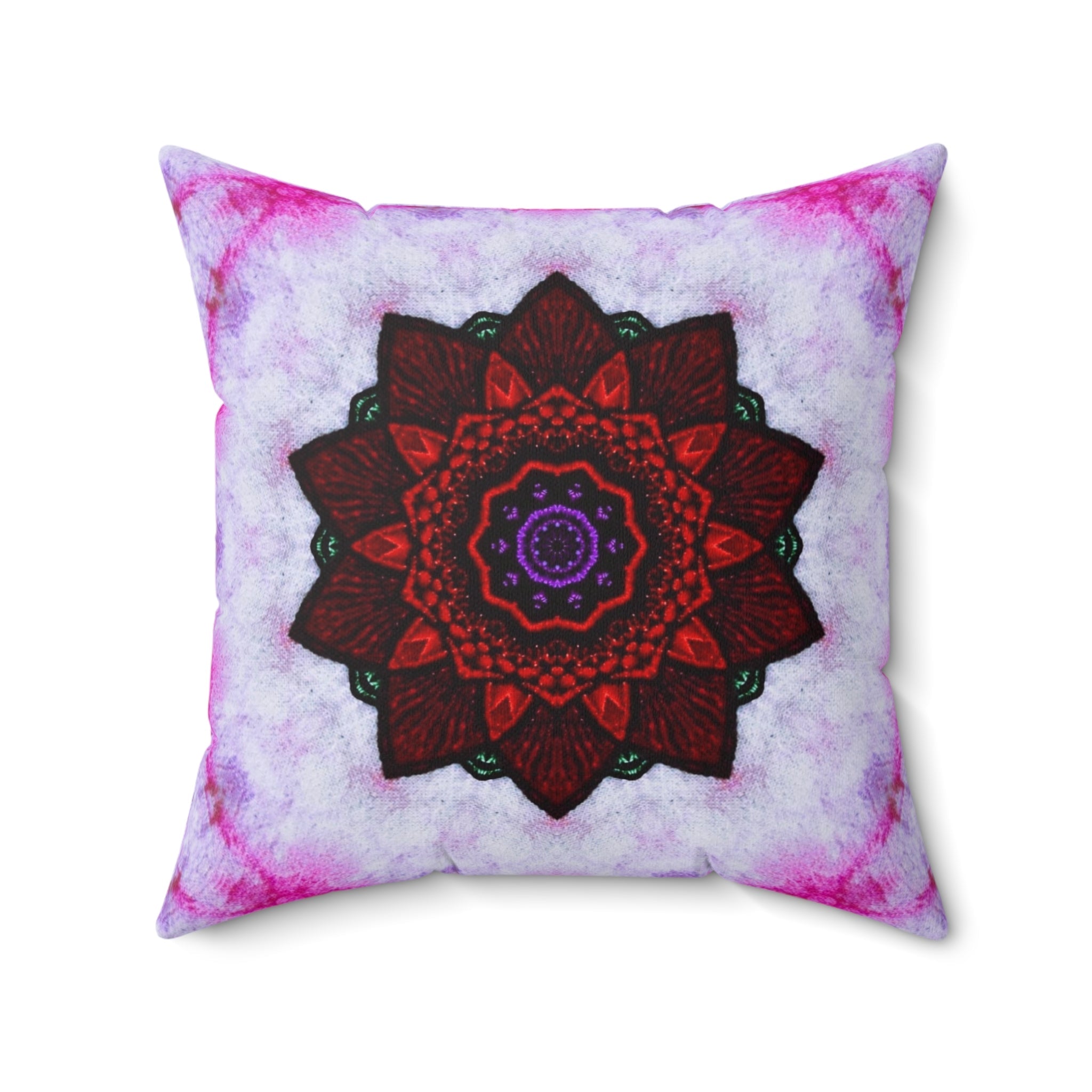 "VESI" Cymatic Print Square Cushion
