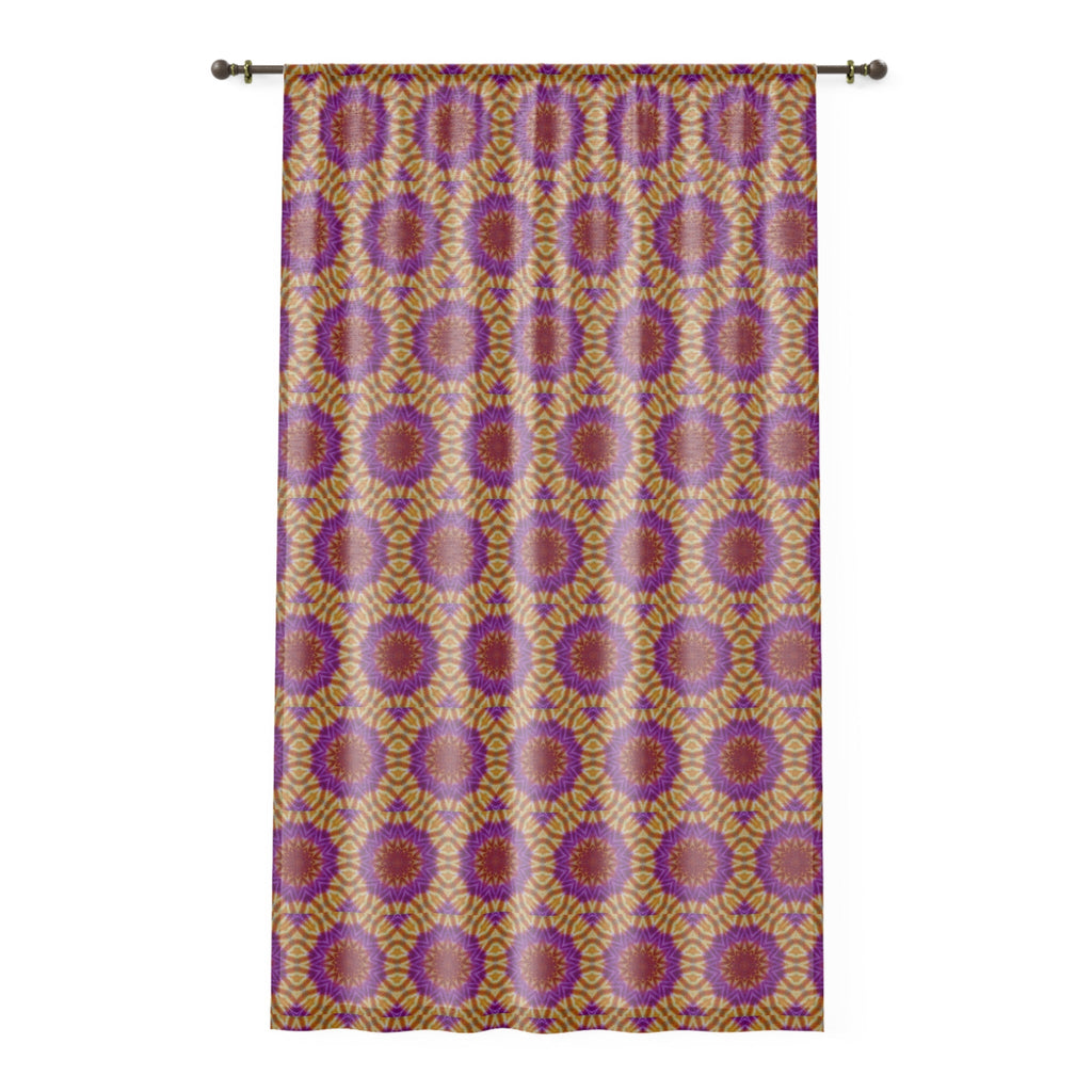 "OST3OS" Cymatic Print Window Curtain