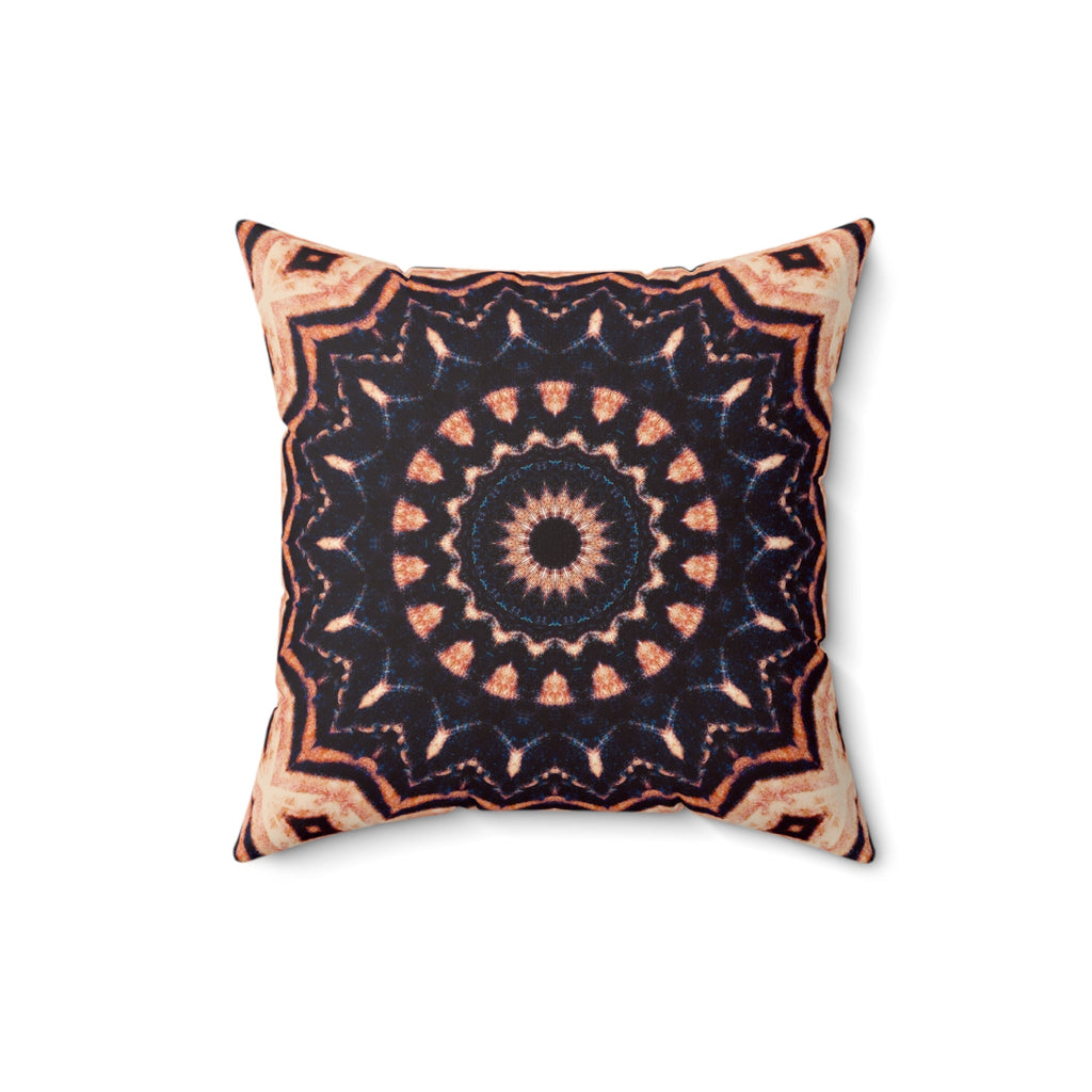 "TRIBAL" Cymatic Print Square Cushion