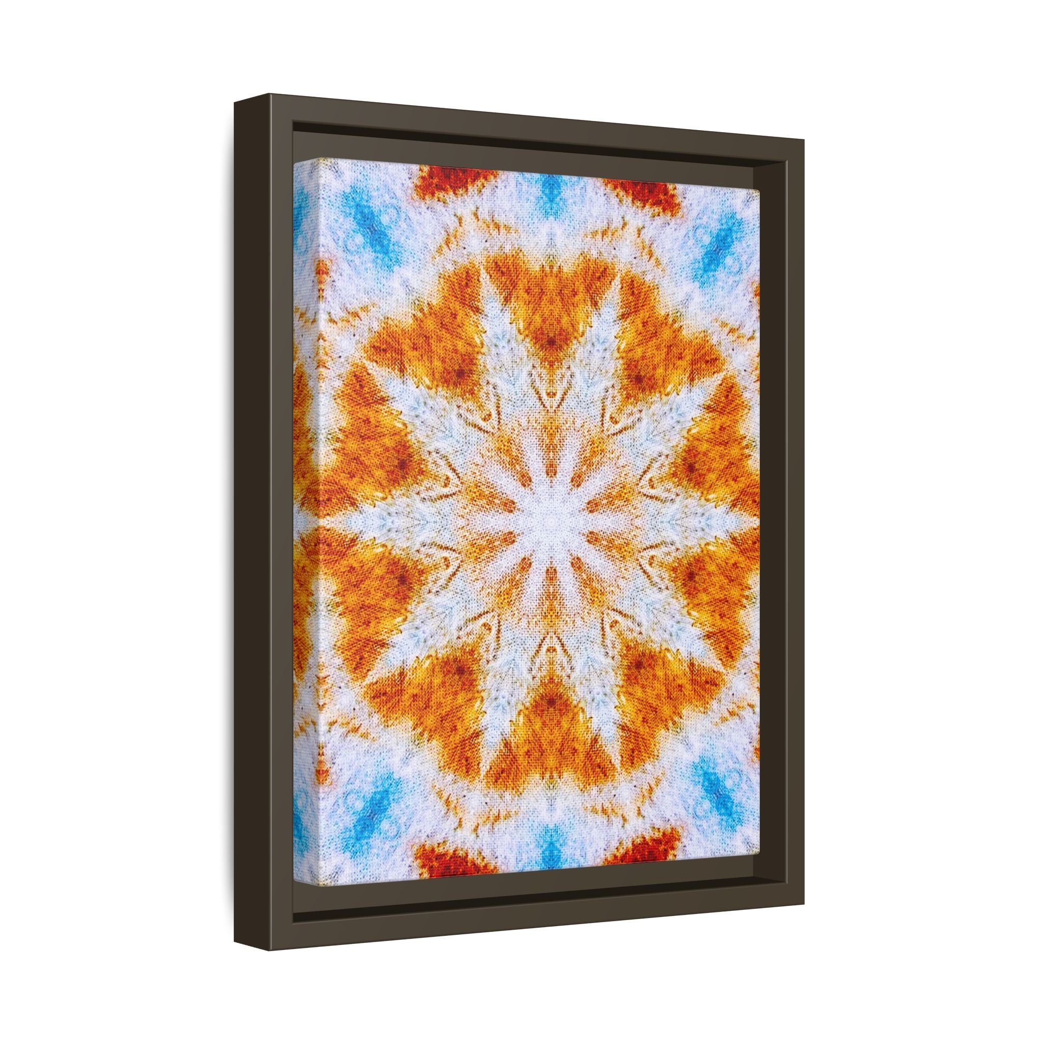 "SOL" Cymatic Framed Matte Canvas