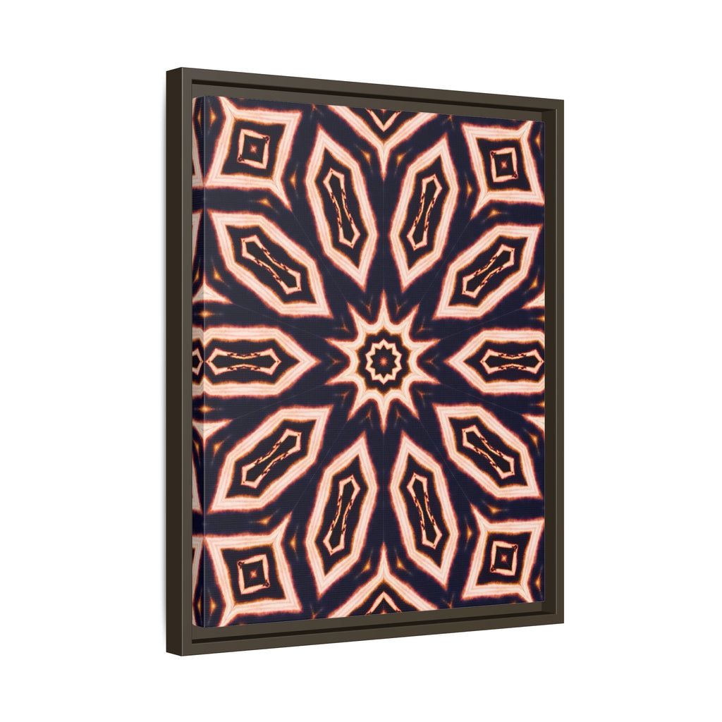 "E-CLPS" Cymatic Framed Matte Canvas