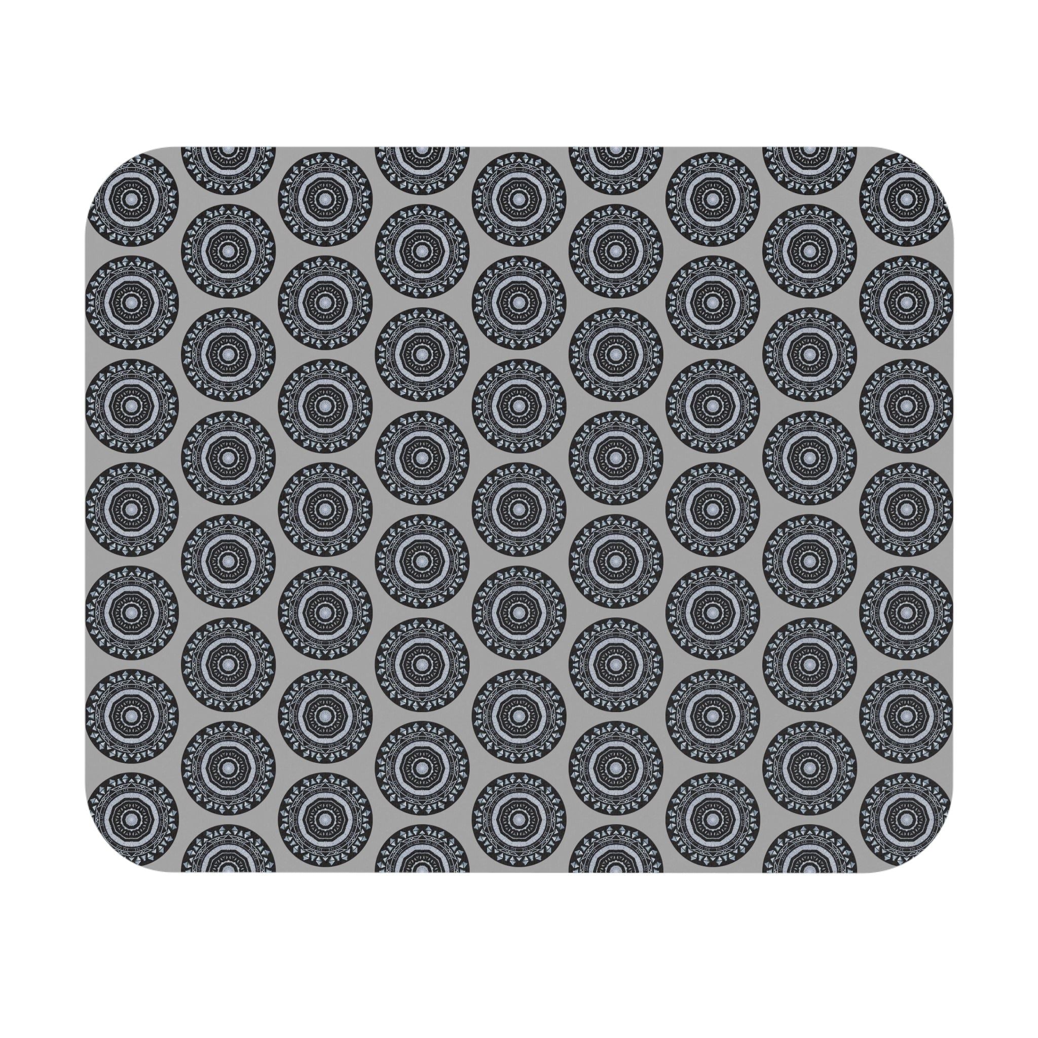 “MAYA” Rectangular Mouse Pad (Light Grey)