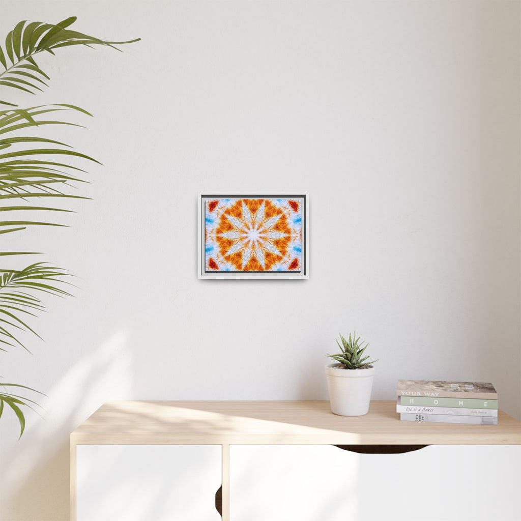 "SOL" Cymatic Framed Matte Canvas