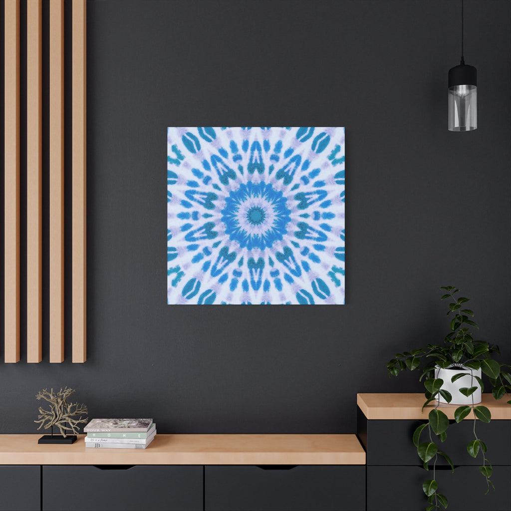 "E-VEIL I" Cymatic Canvas Art Print - Stretched Matte 1.25"