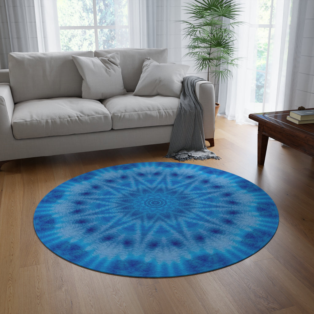 “AVIAN” Cymatic Round Rug