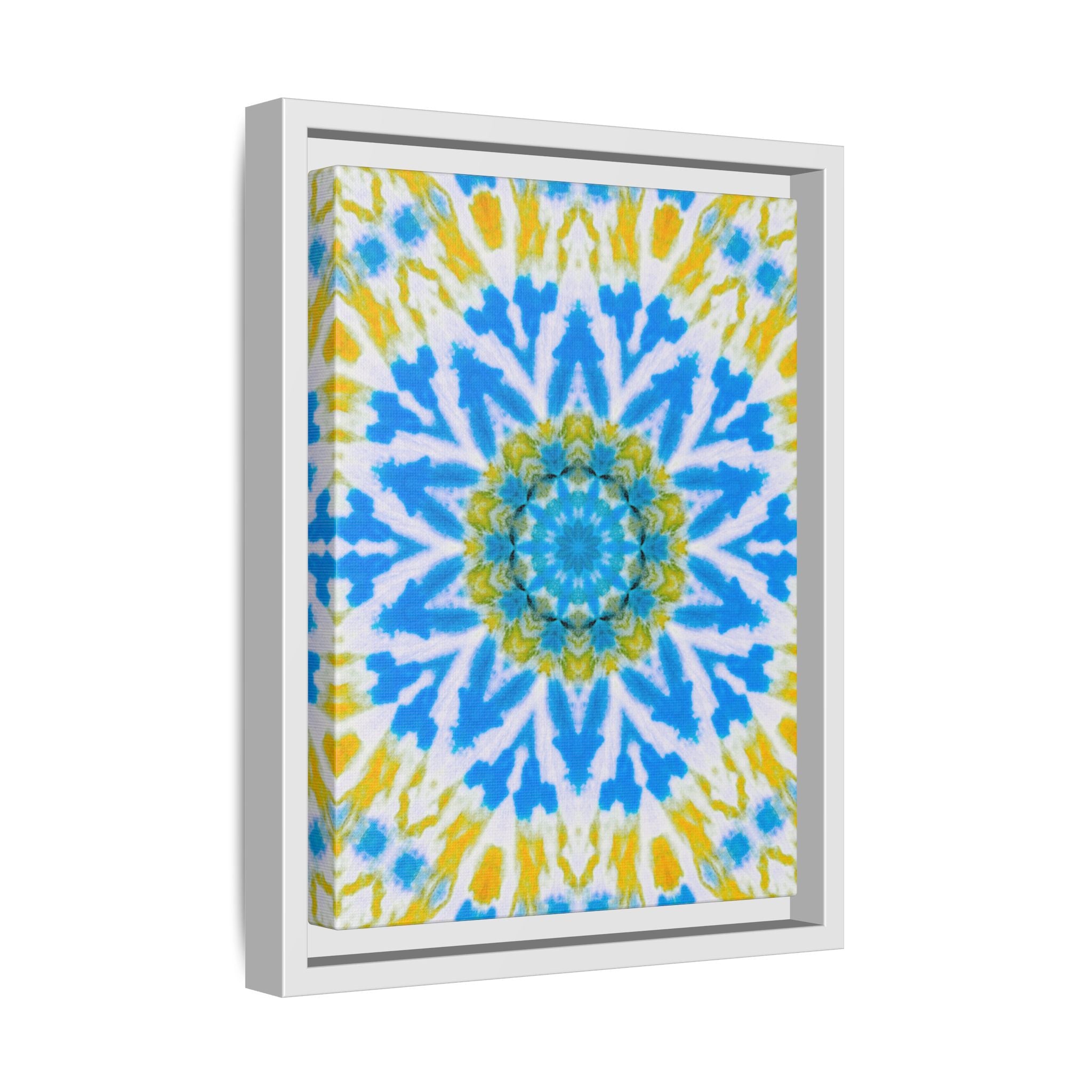 "GETA" Cymatic Framed Matte Canvas