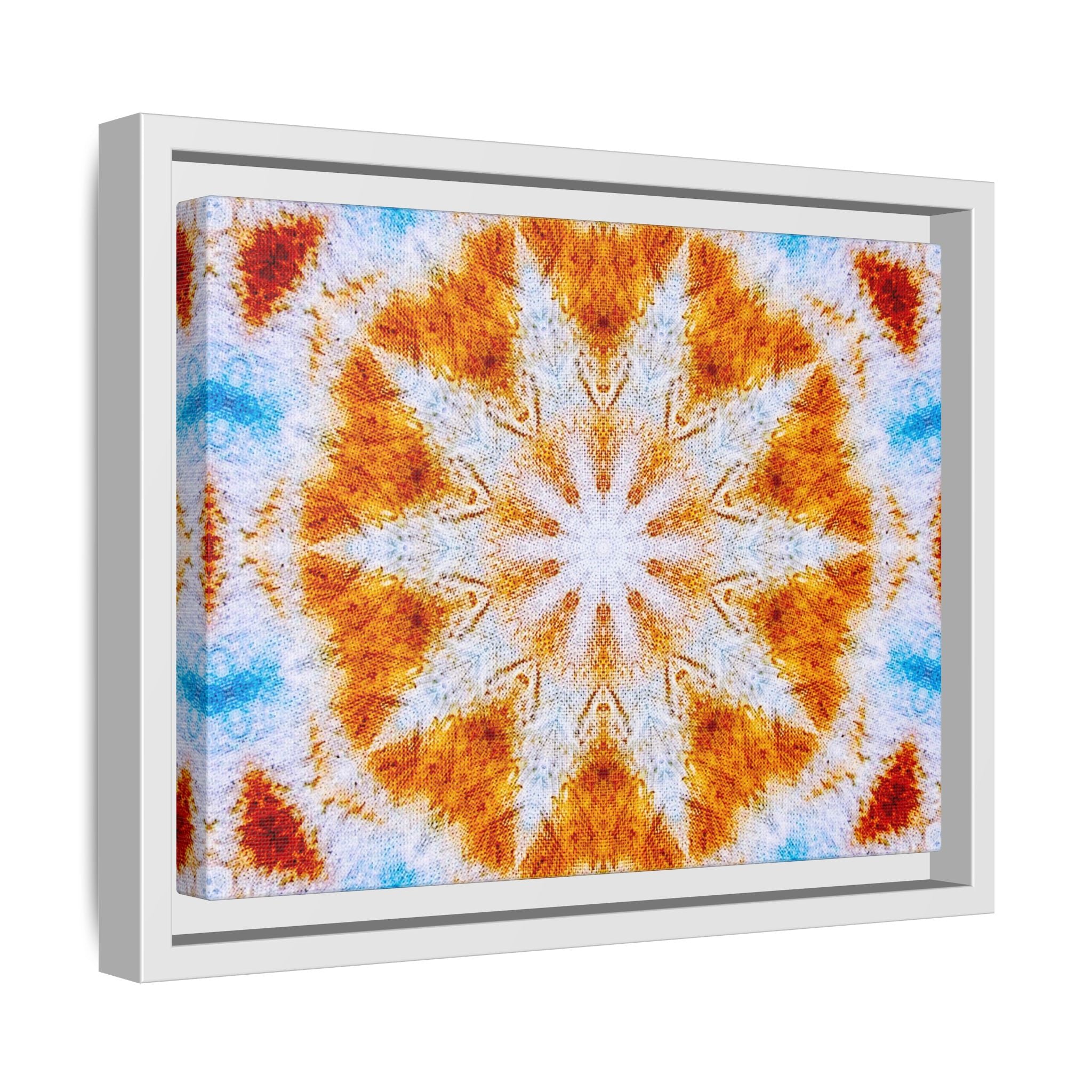 "SOL" Cymatic Framed Matte Canvas
