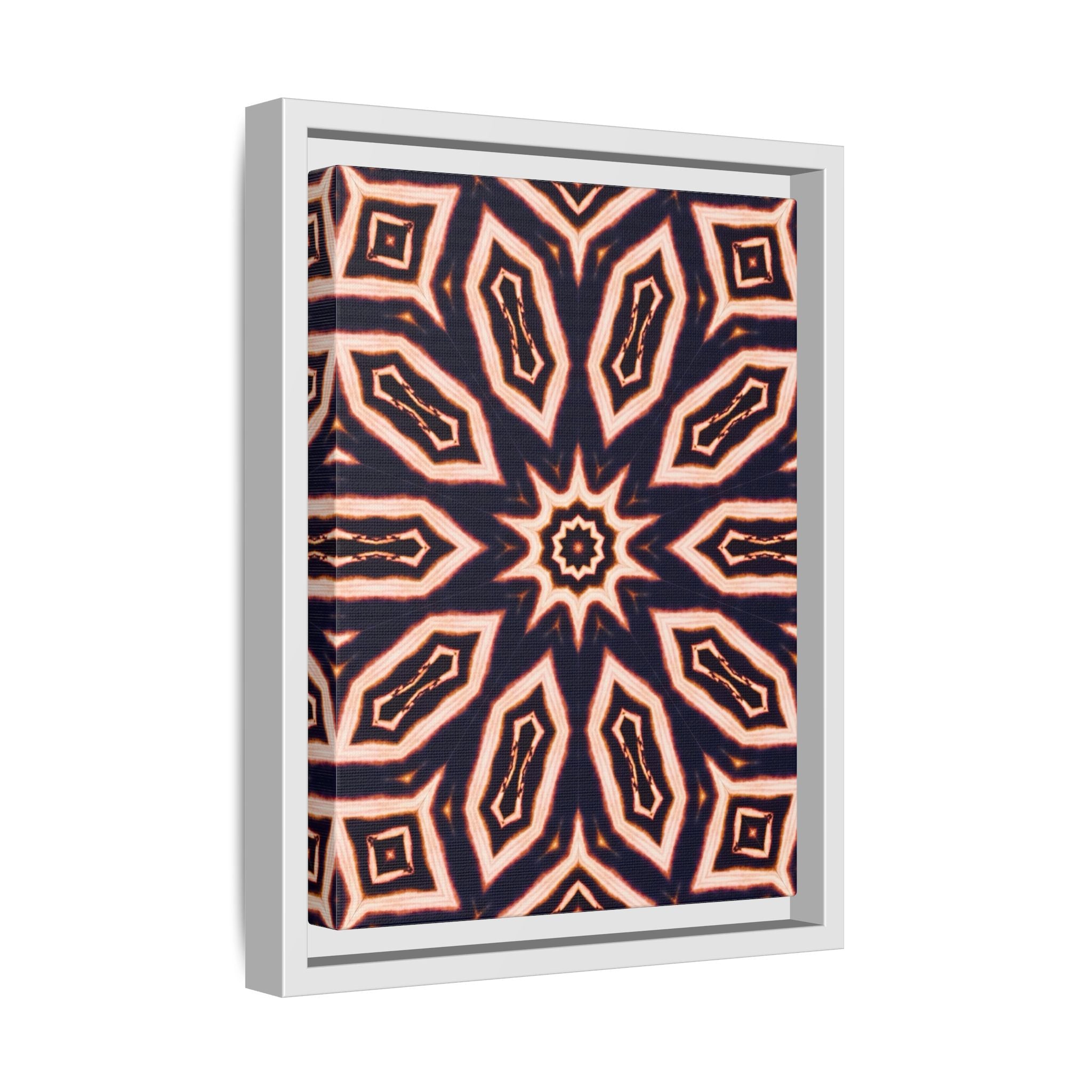 "E-CLPS" Cymatic Framed Matte Canvas