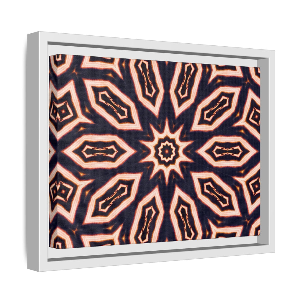 "E-CLPS" Cymatic Framed Matte Canvas