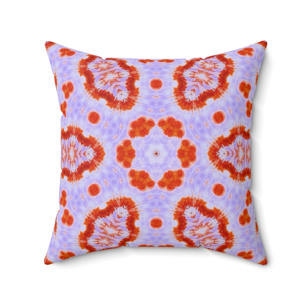 "HEXA" Cymatic Print Square Cushion