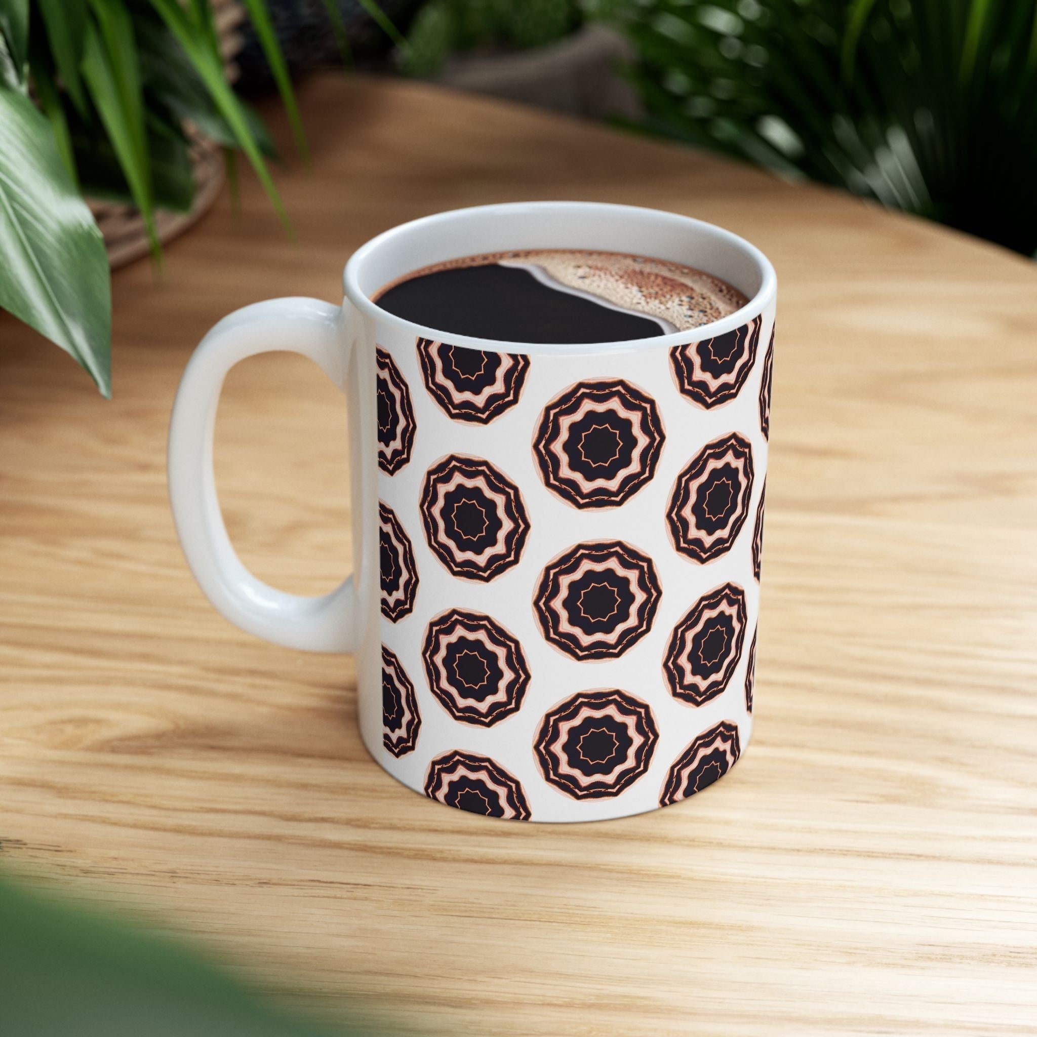 “VOiD” Cymatic AOP Ceramic Mug