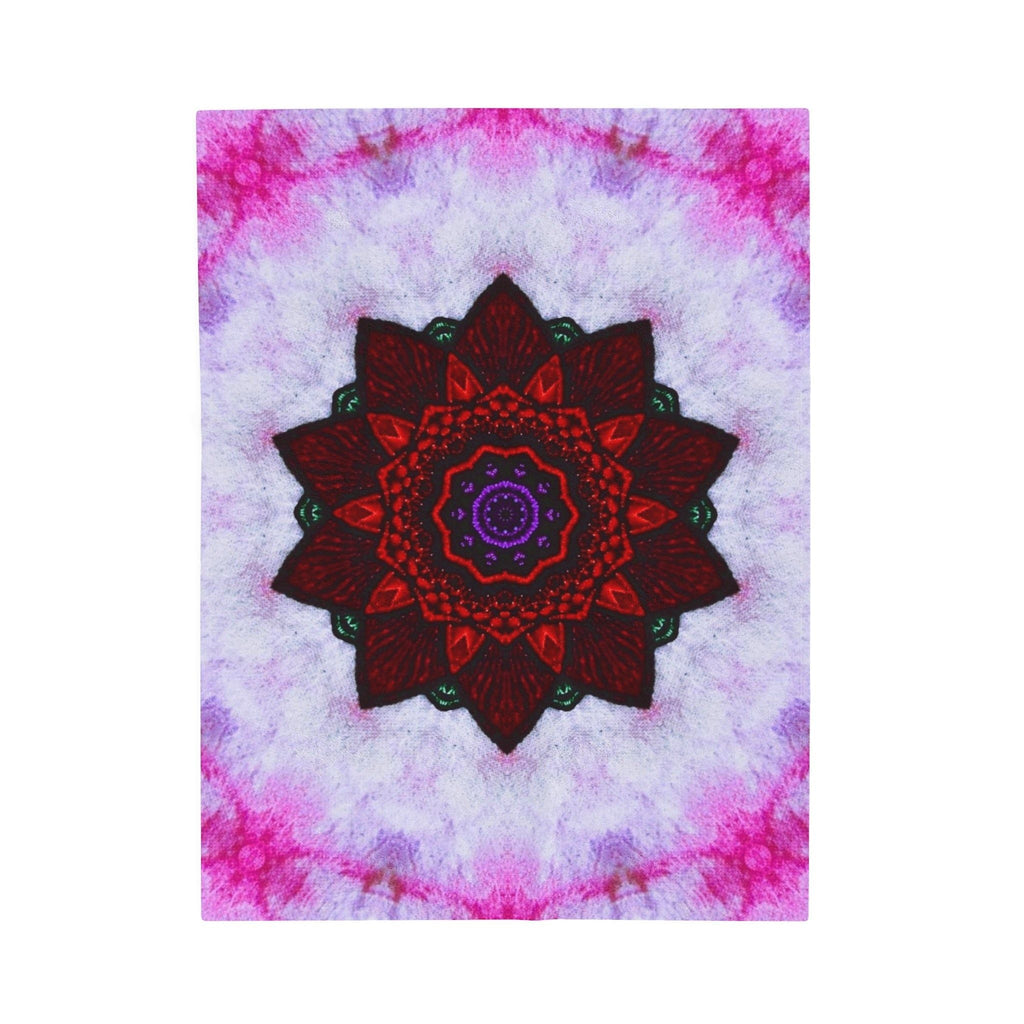 “VESI” Cymatic Velveteen Blanket