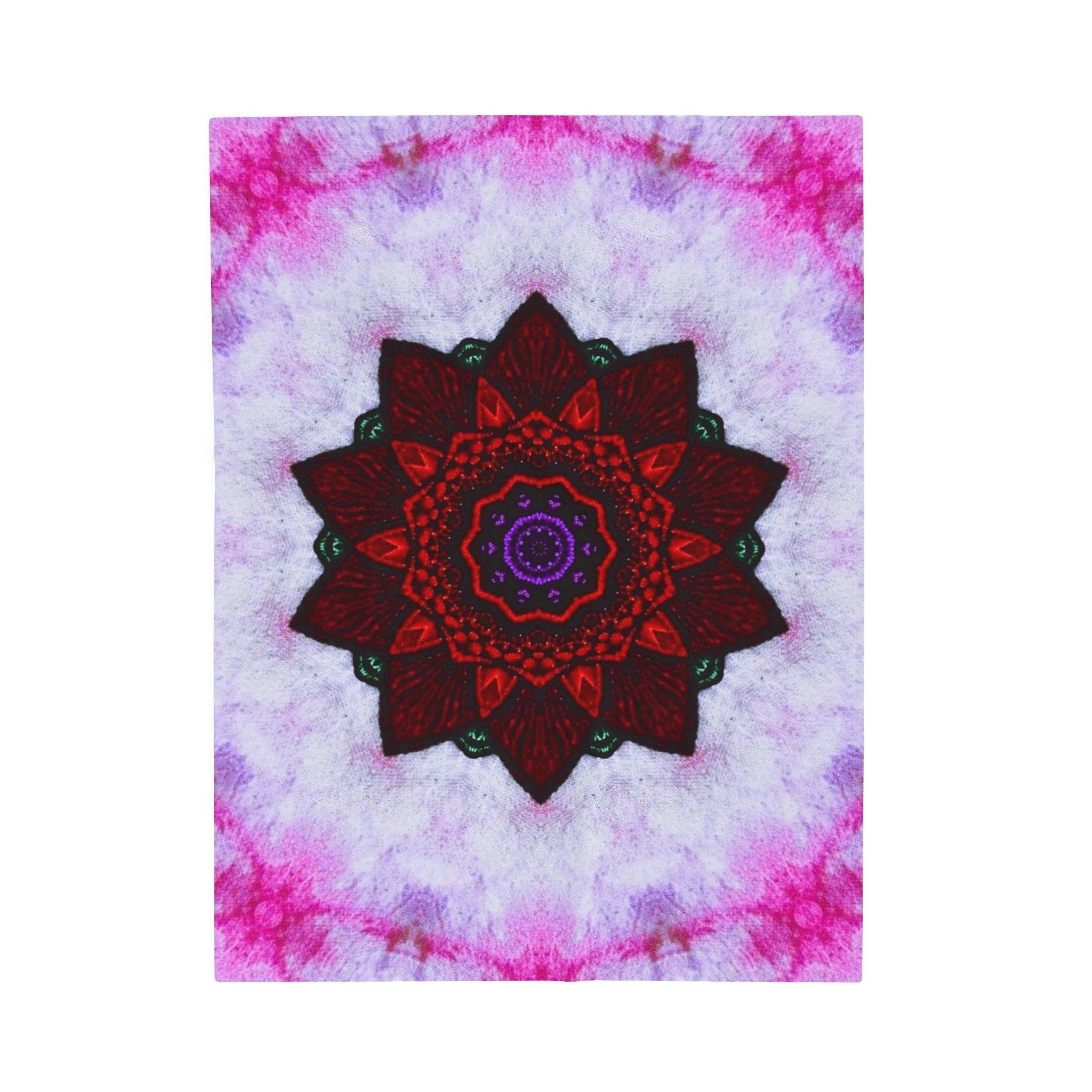 “VESI” Cymatic Velveteen Blanket