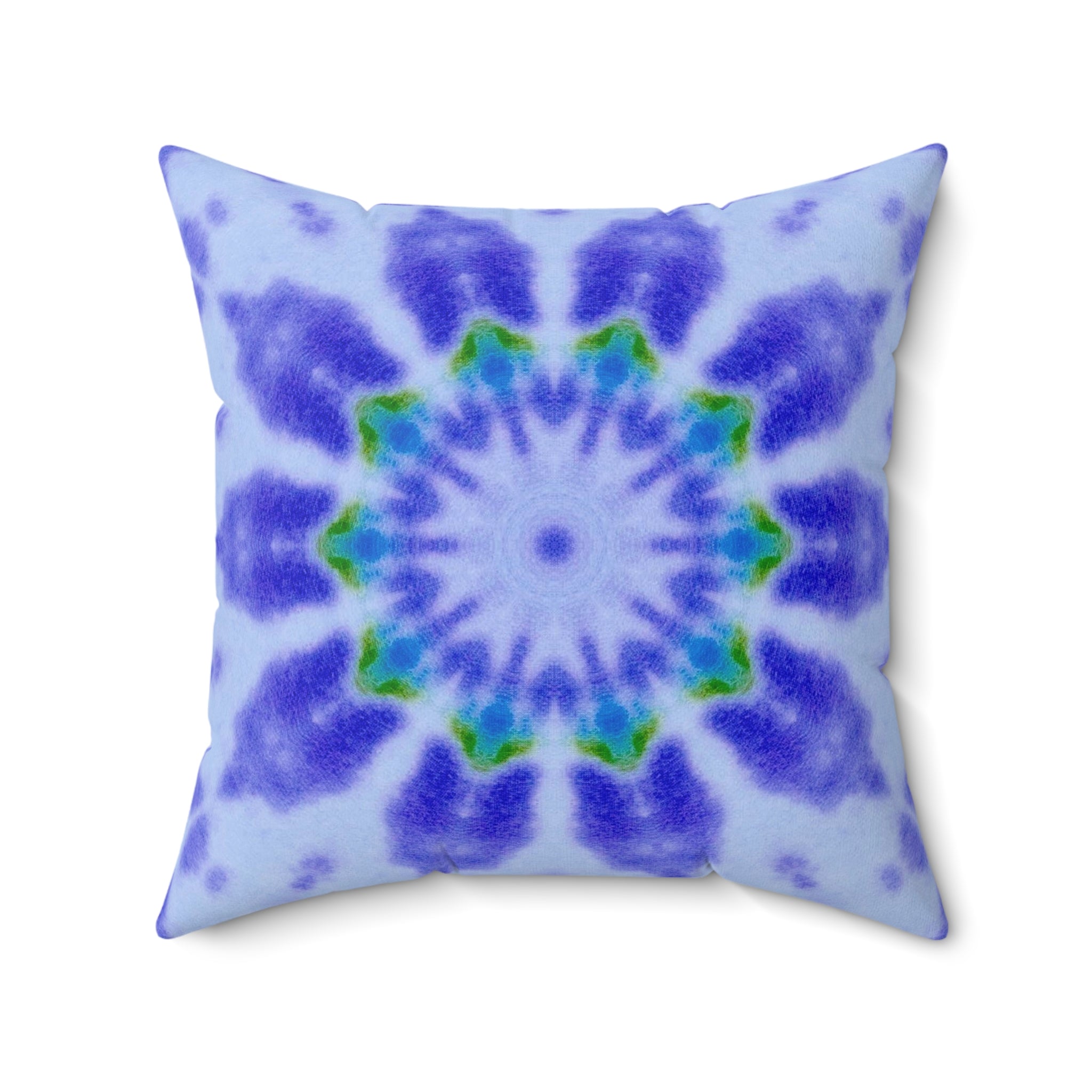 "LOTUS" Cymatic Print Square Cushion
