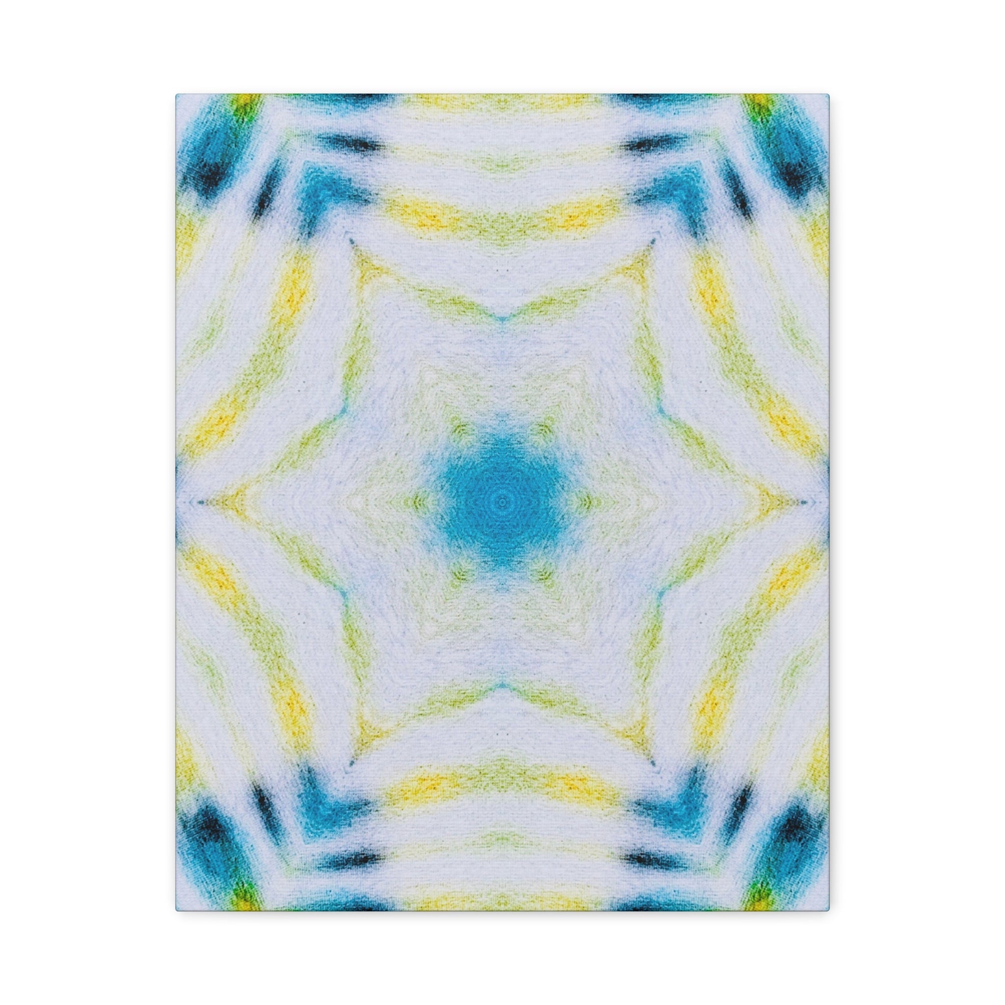 "CYMANTIQUE" Cymatic Canvas Art Print - Stretched Matte 1.25"