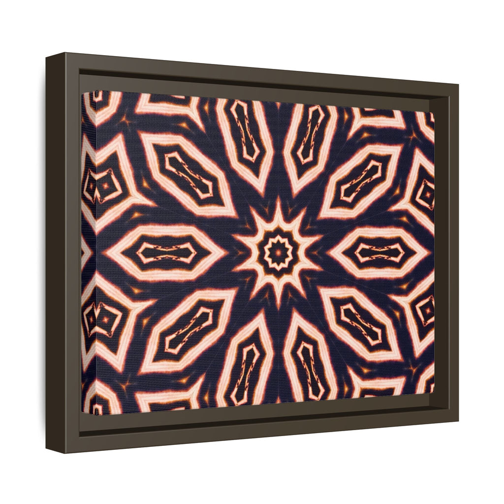 "E-CLPS" Cymatic Framed Matte Canvas
