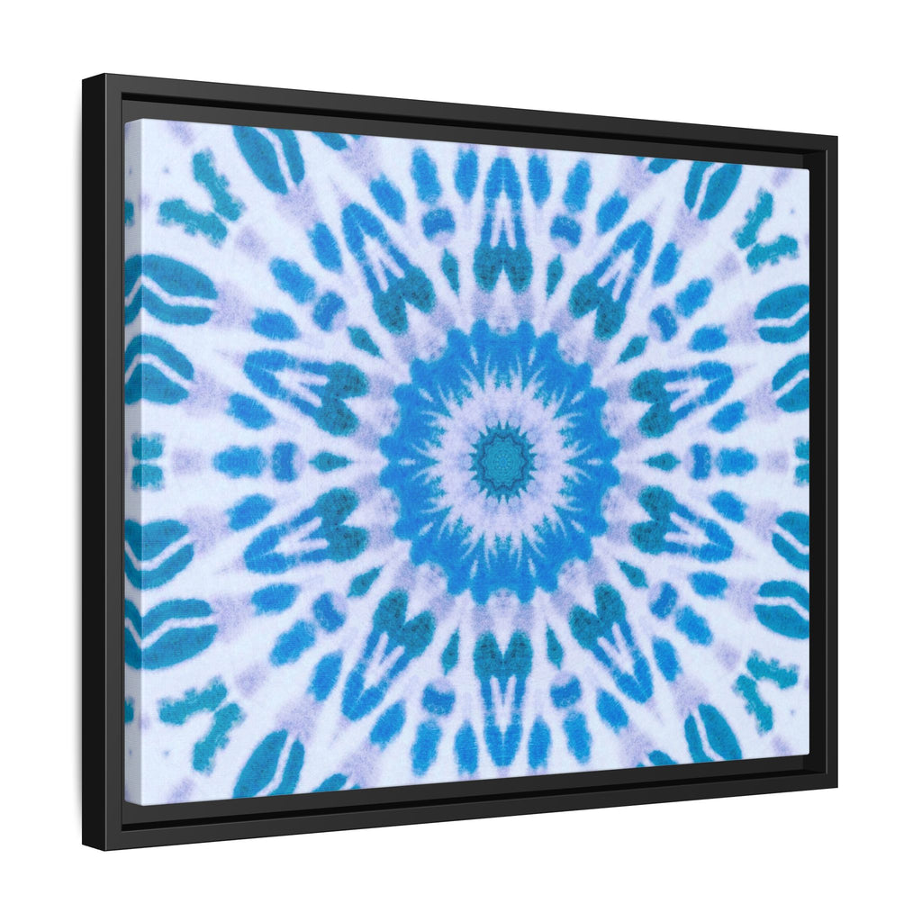 "E-VEIL I" Cymatic Framed Matte Canvas