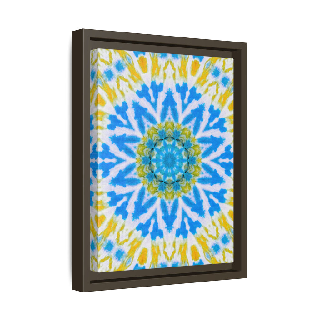 "GETA" Cymatic Framed Matte Canvas
