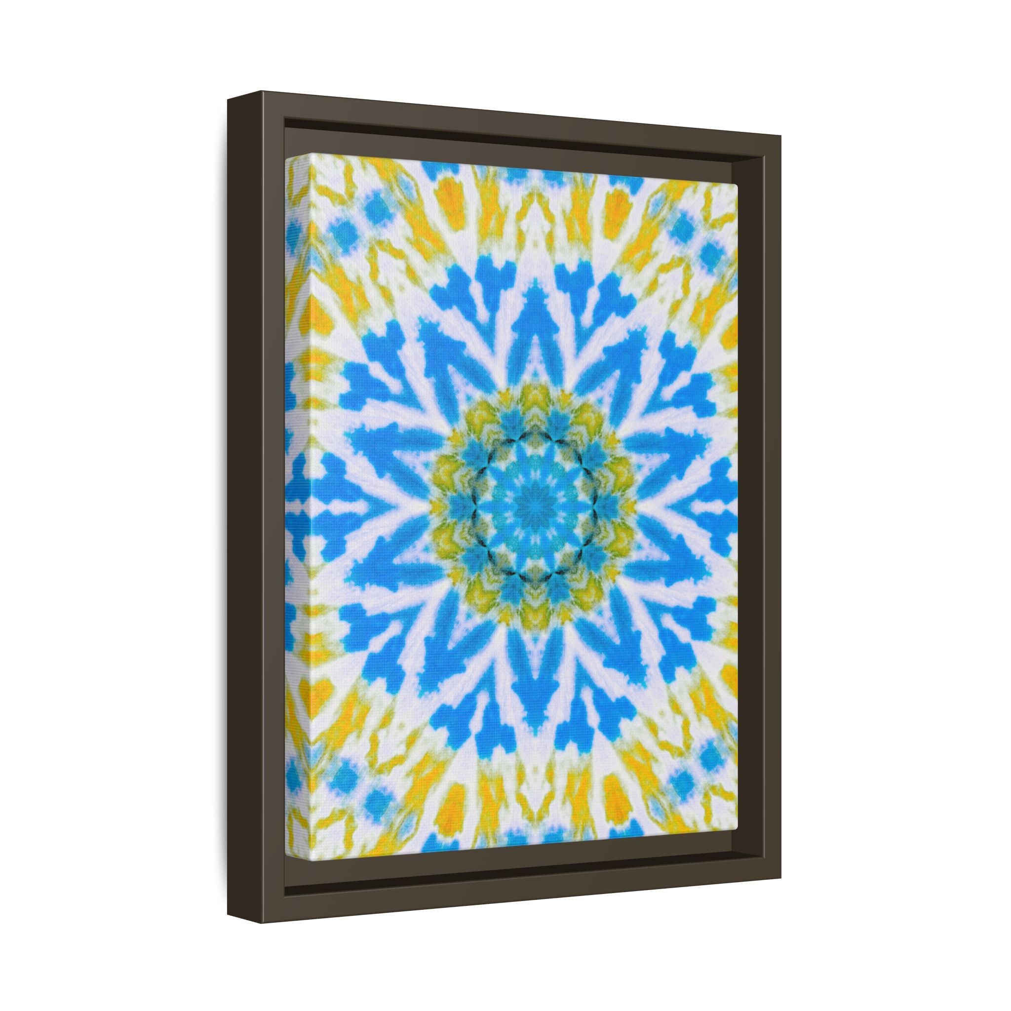 "GETA" Cymatic Framed Matte Canvas