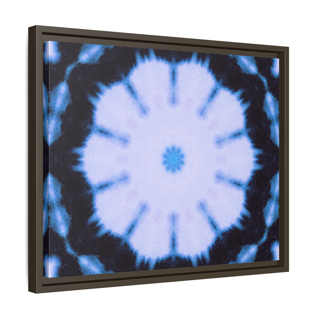 "SNWFLK" Cymatic Framed Matte Canvas