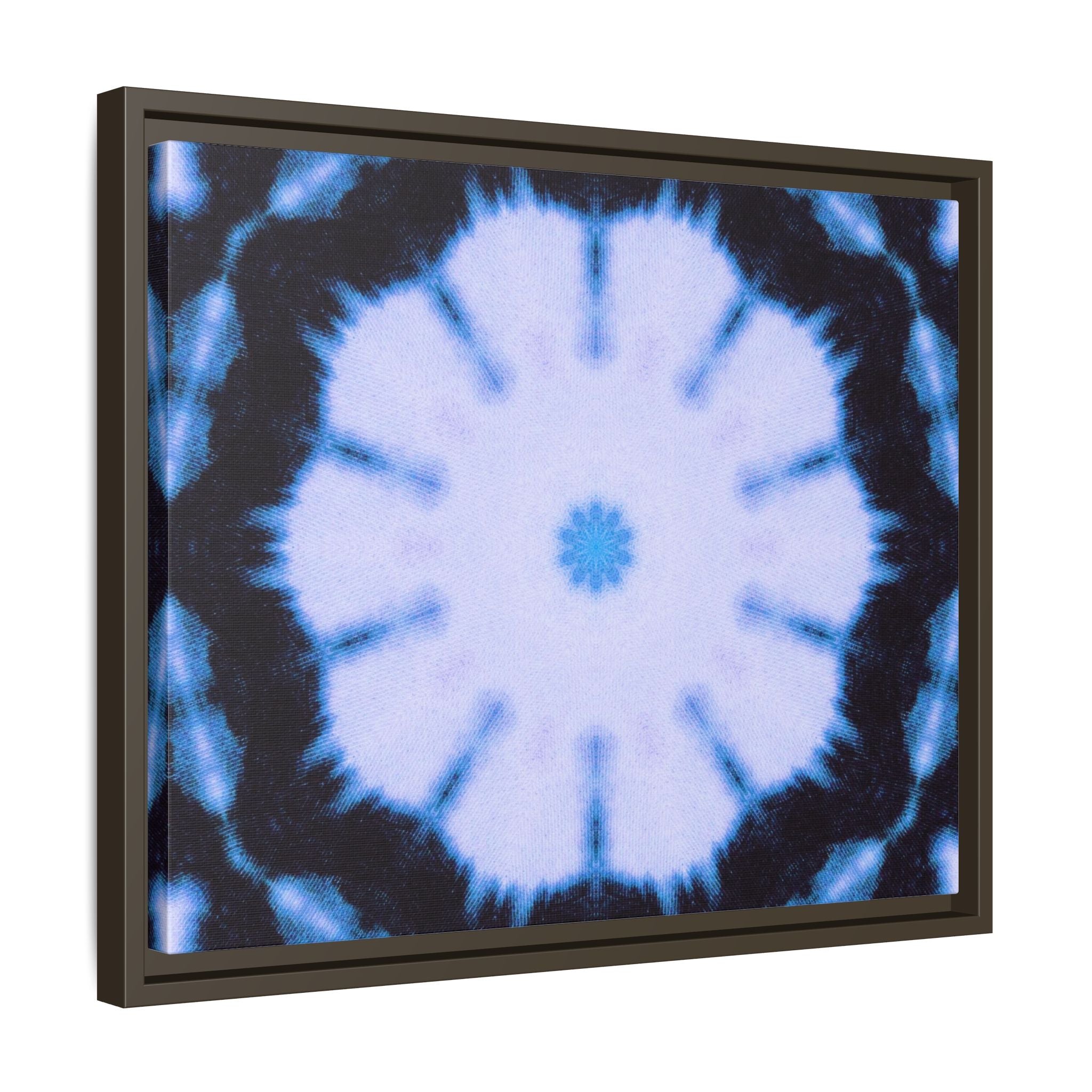 "SNWFLK" Cymatic Framed Matte Canvas