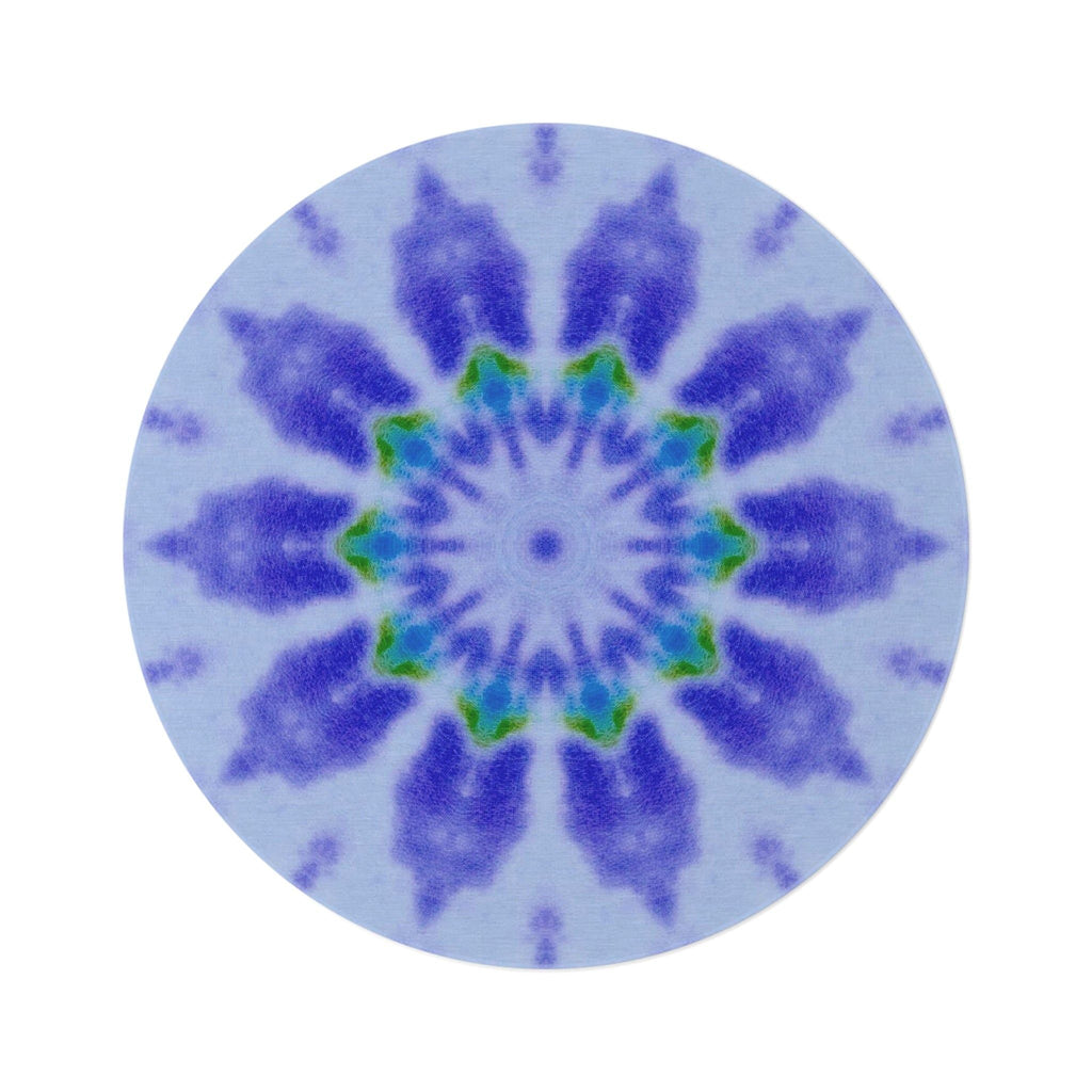 “LOTUS” Cymatic Round Rug