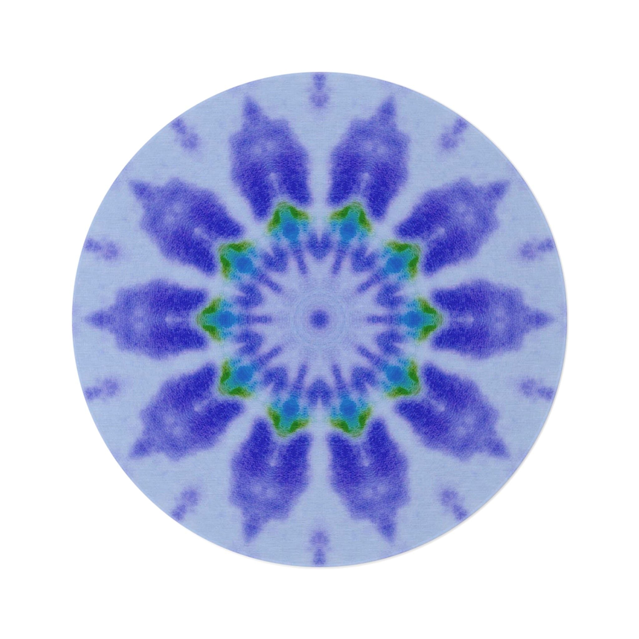 “LOTUS” Cymatic Round Rug