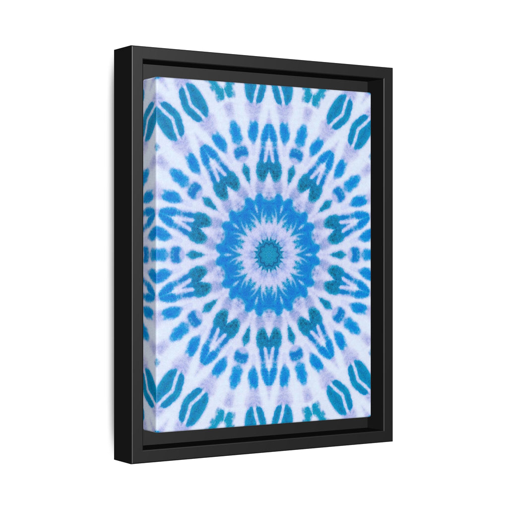 "E-VEIL I" Cymatic Framed Matte Canvas