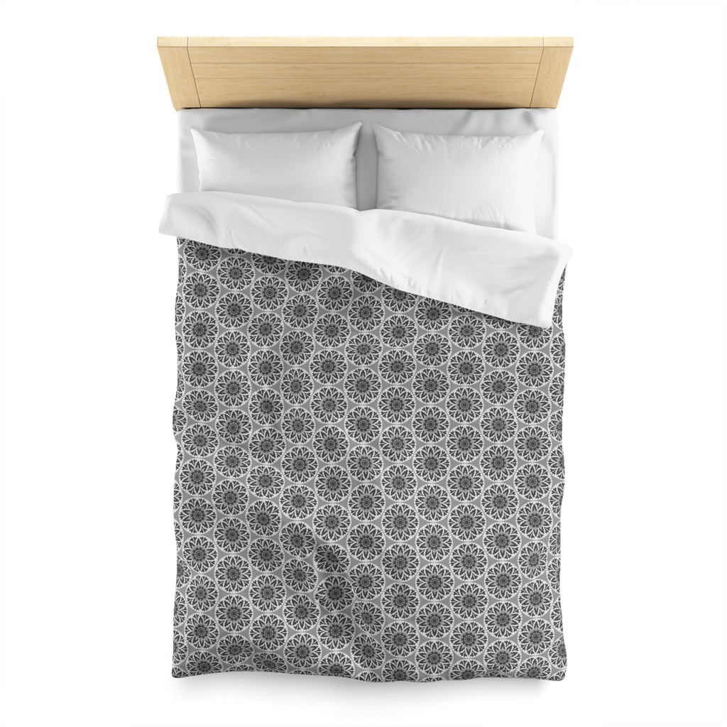 "GETA" Cymatic Duvet Cover (Grey) - Housewarming