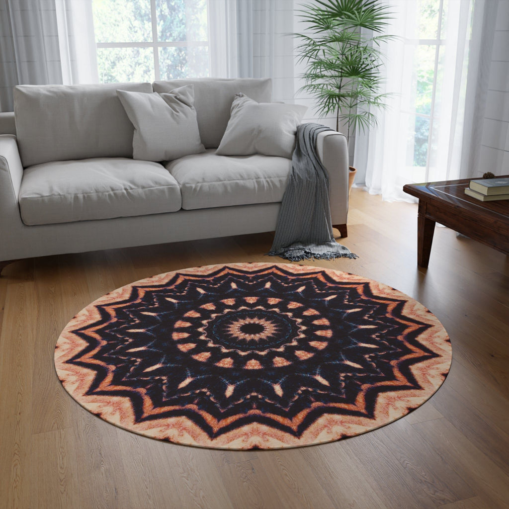 “TRIBAL” Cymatic Round Rug