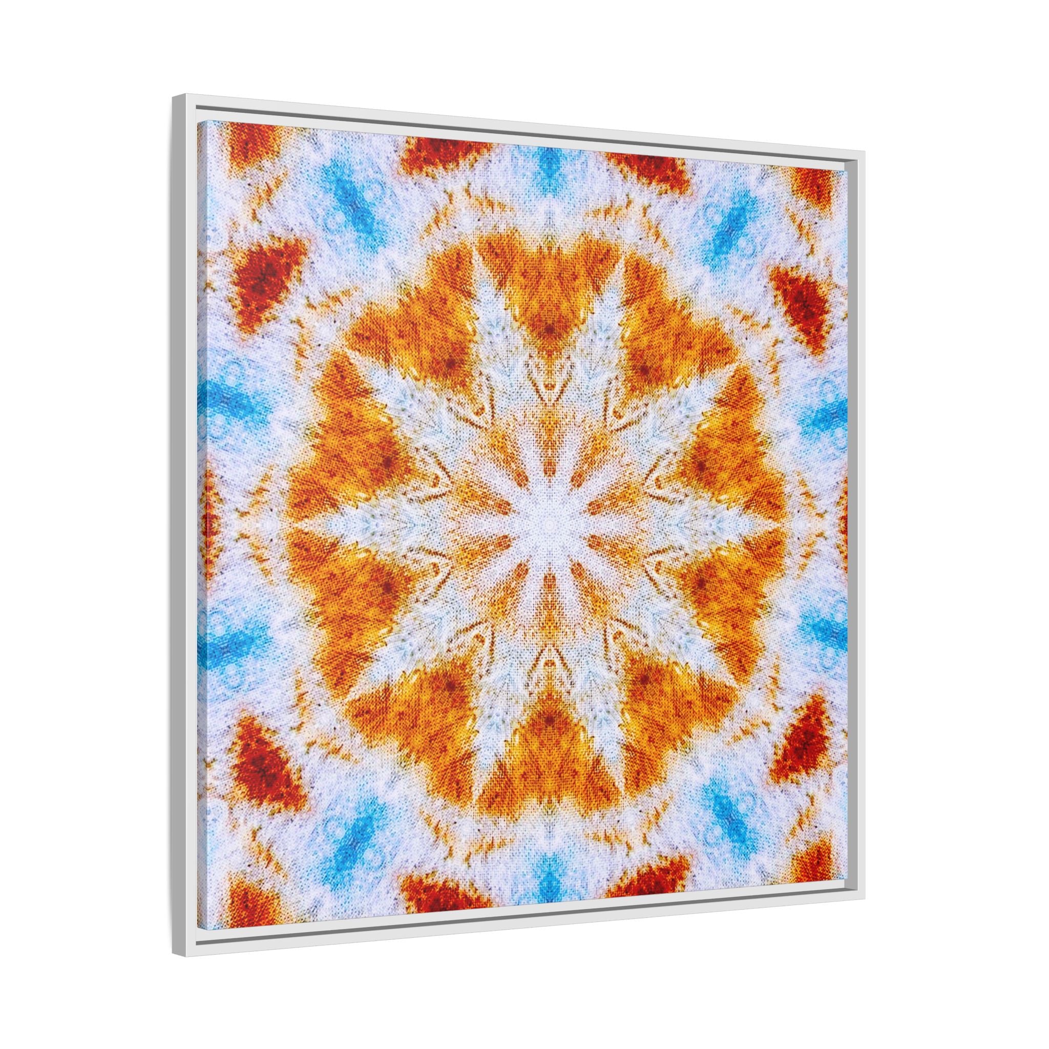 "SOL" Cymatic Framed Matte Canvas