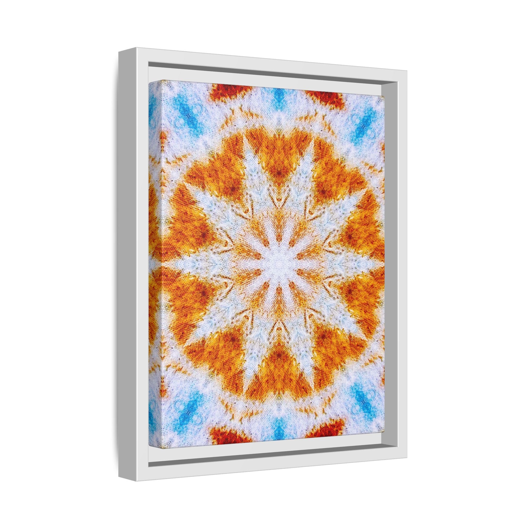 "SOL" Cymatic Framed Matte Canvas